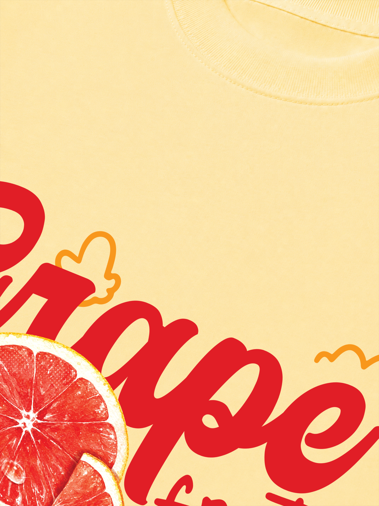 Áo Thun Relaxed Fit Tropical Grape Fruit