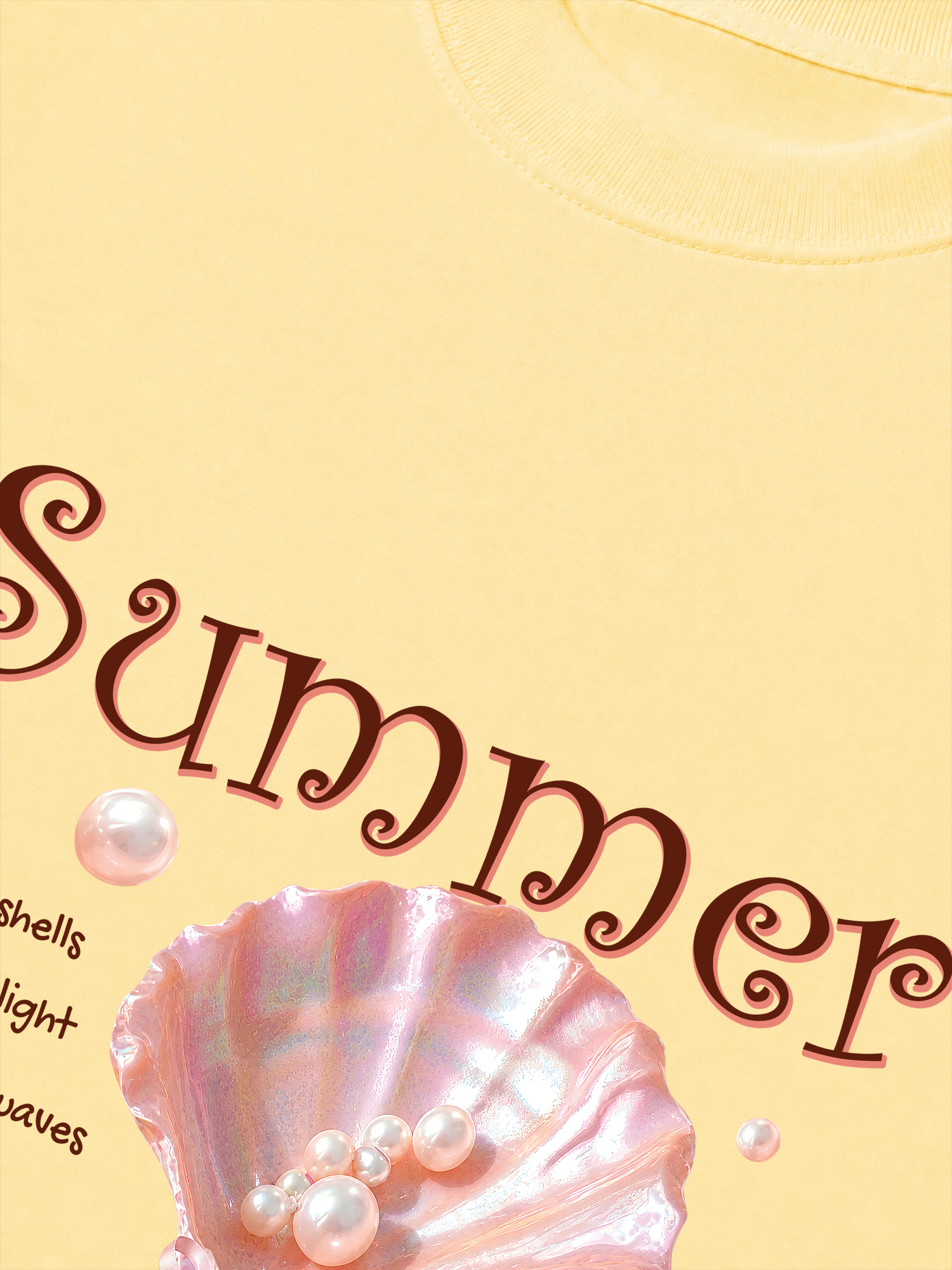Áo Thun Relaxed Fit Tshirt Tropical Shell