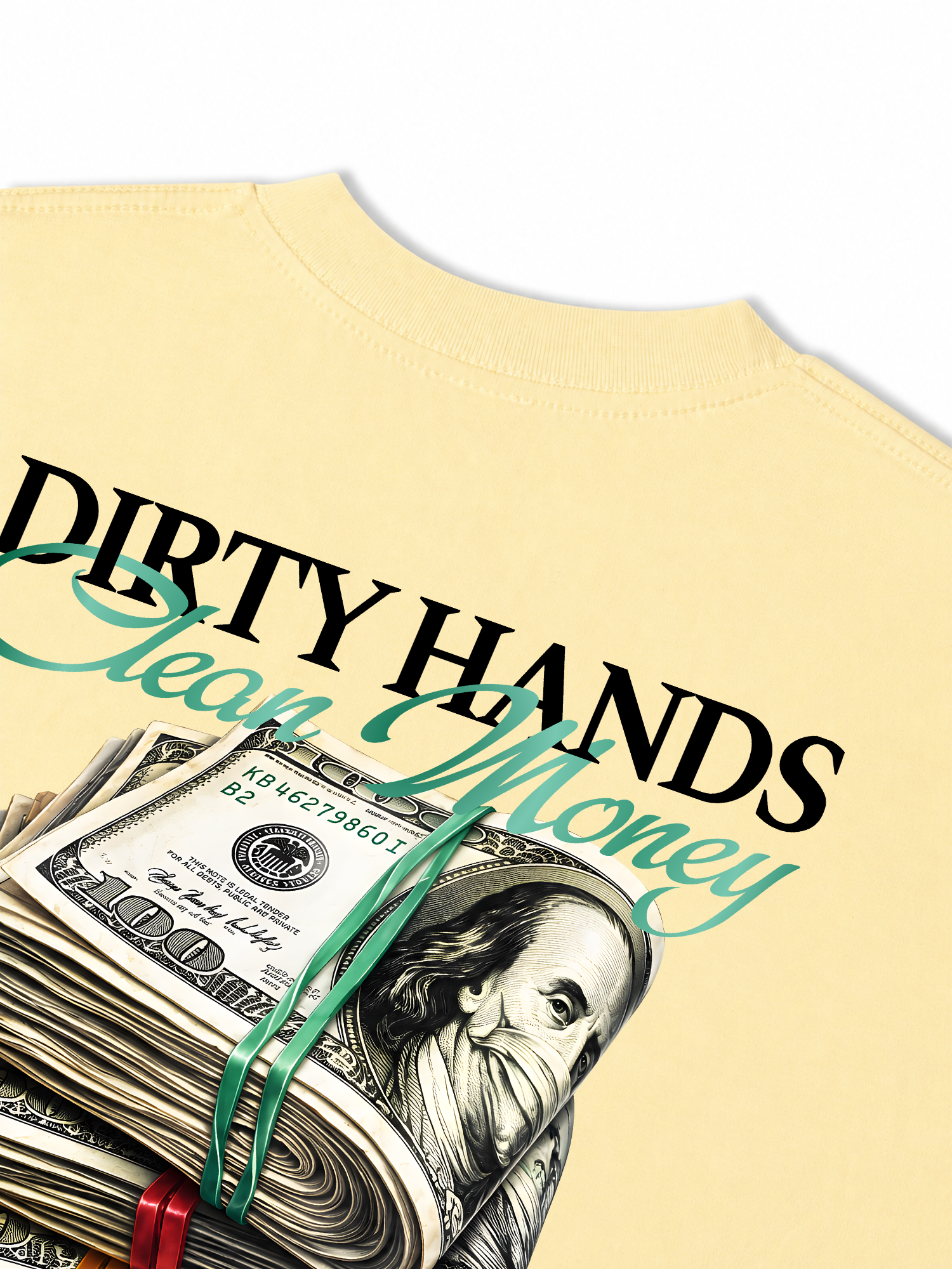 Áo Thun Relaxed Fit Dirty Hand