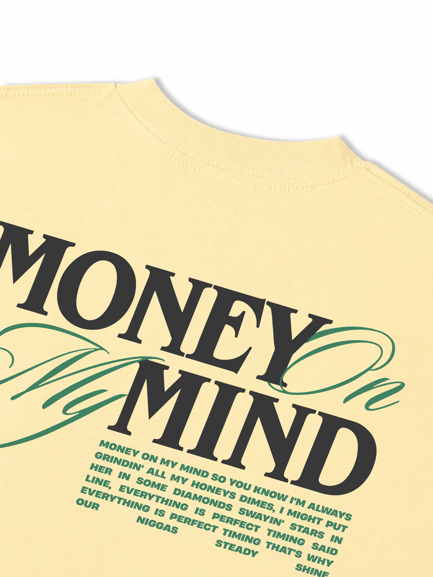Áo Thun Relaxed Fit Money On My Mind