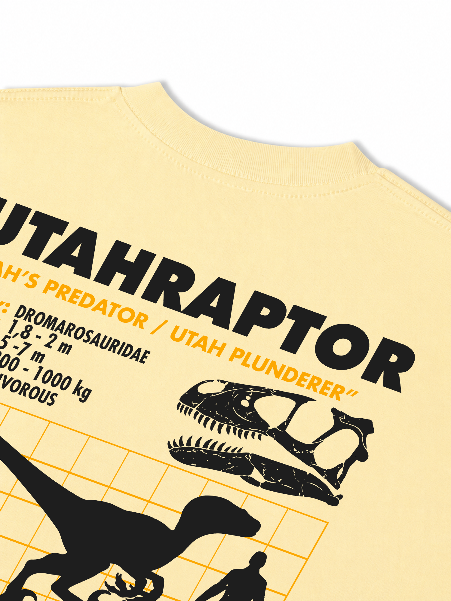 Áo Thun Relaxed Fit Analysis Table Utahraptor
