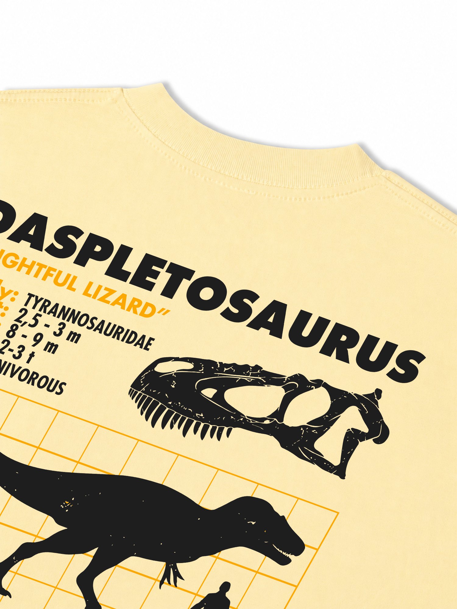 Áo Thun Relaxed Fit Analysis Table Daspletosaurus