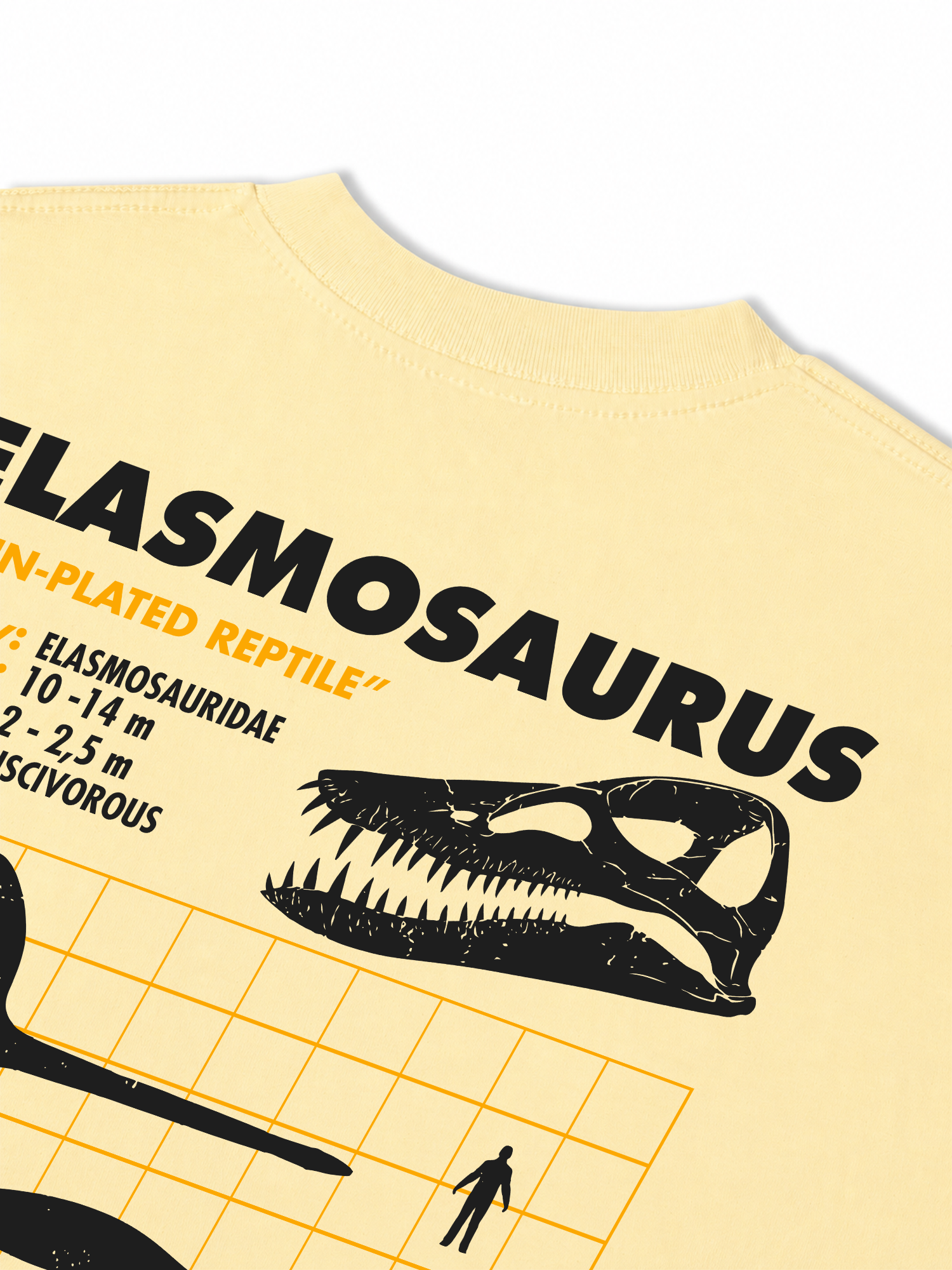 Áo Thun Relaxed Fit Analysis Table Elasmosaurus