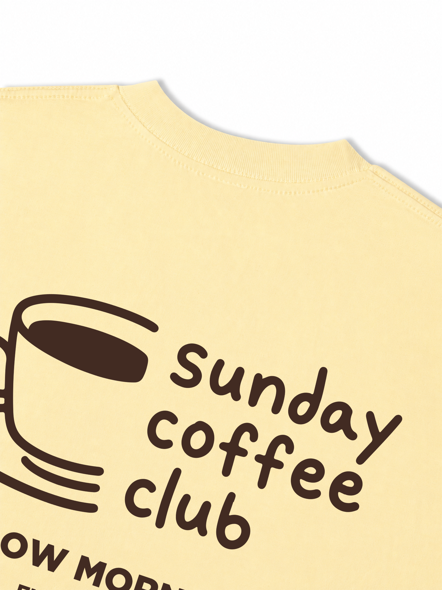 Áo Thun Relaxed Fit Sunday Coffee Club