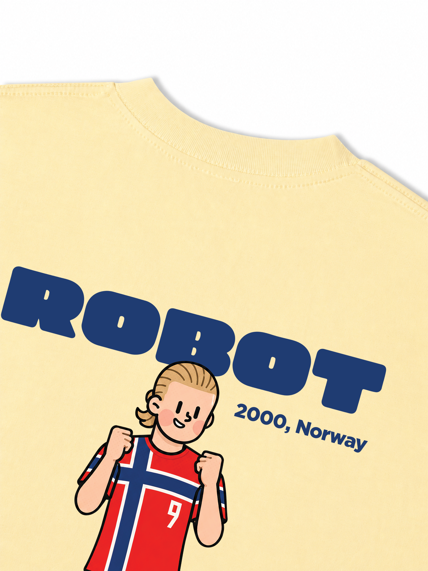 Áo Thun Relaxed Fit Soccer 9 Robot