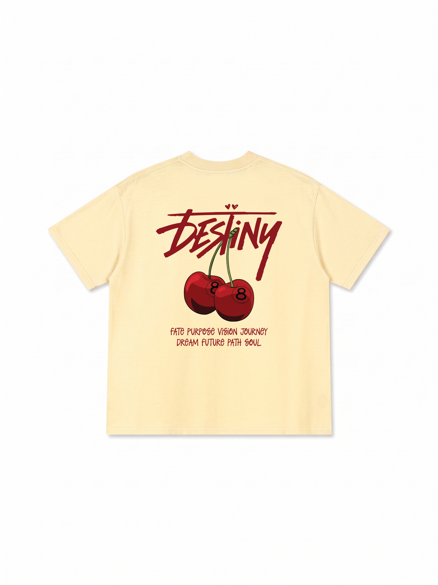 Áo Thun Relaxed Fit Destiny Lucky Cherry