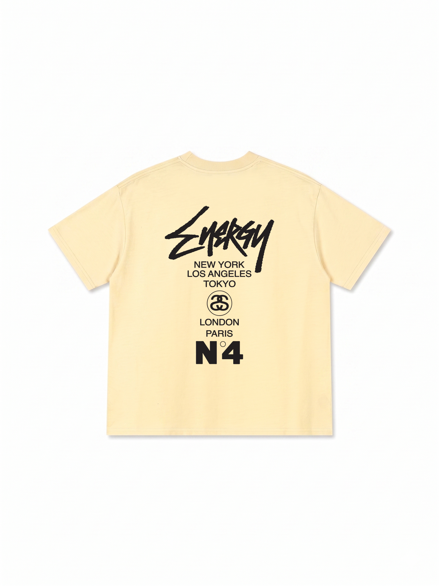 Áo Thun Relaxed Fit Energy New York Los Angeles Tokyo London Paris
