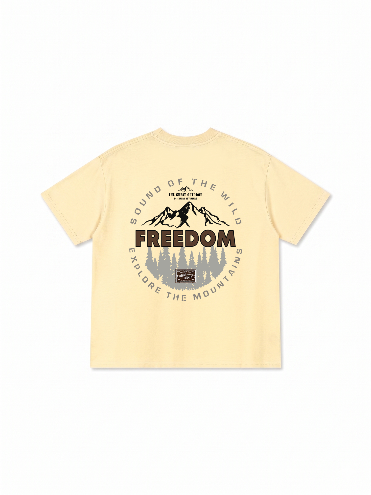 Áo Thun Relaxed Fit Tshirt Adventure Freedom
