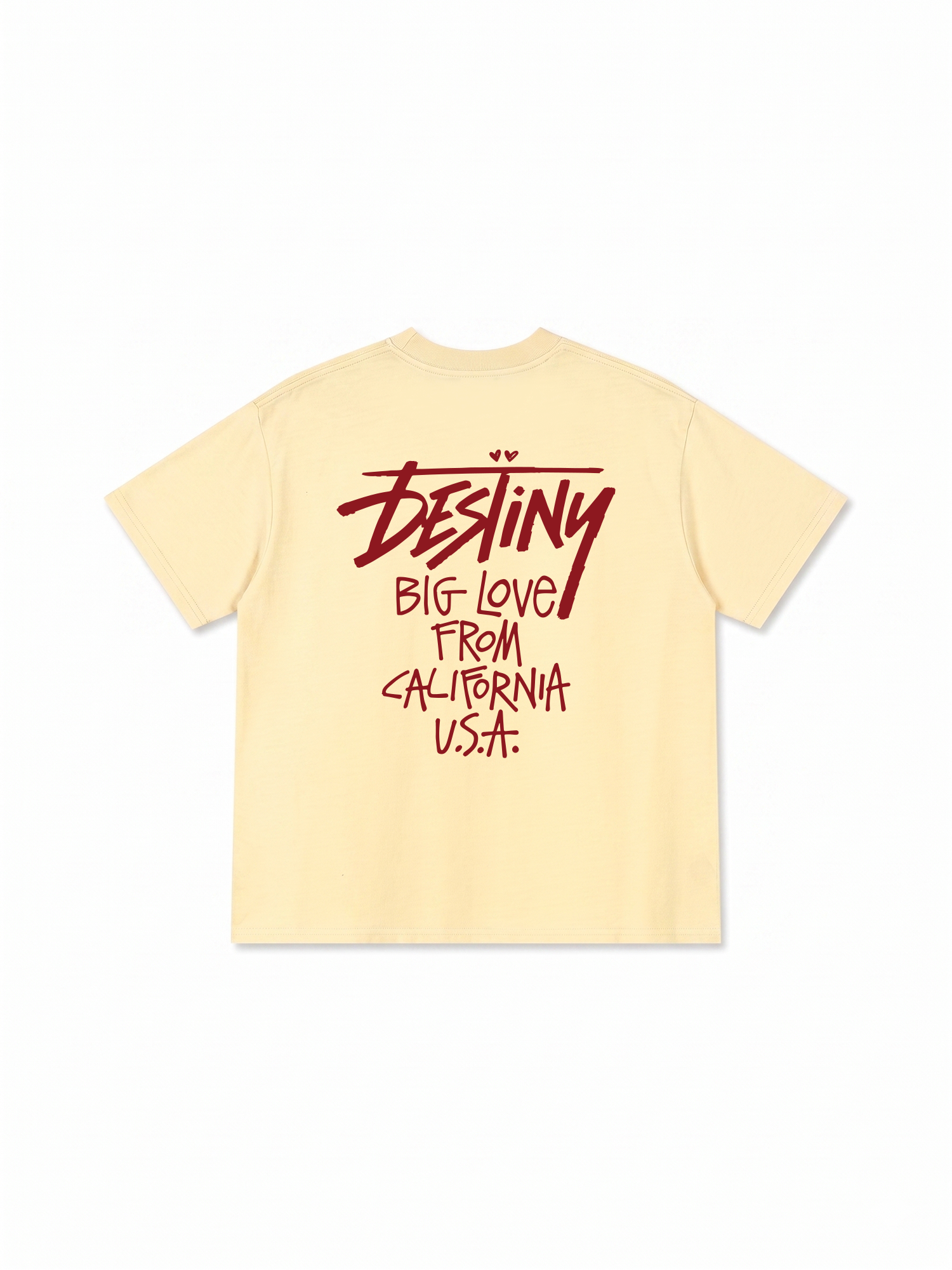 Áo Thun Relaxed Fit Destiny Big Love