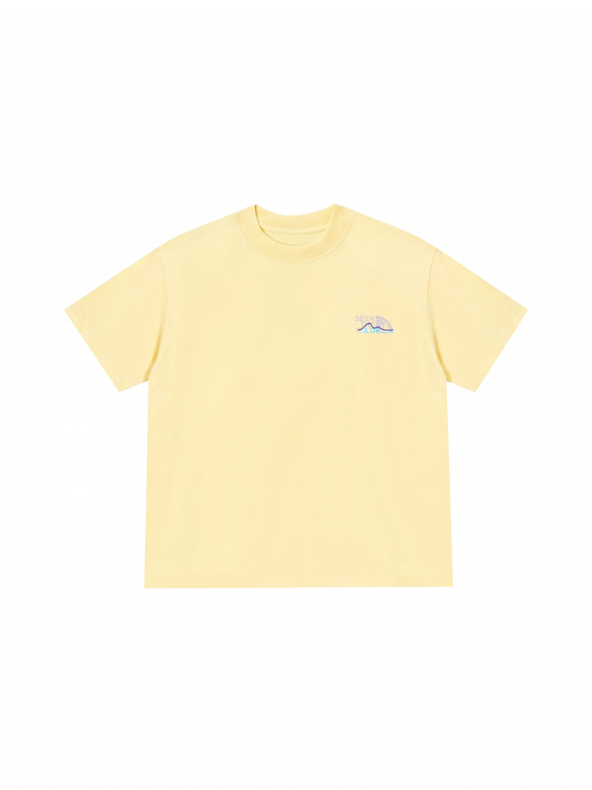 Áo Thun Relaxed Fit Adventure STW Pastel Skies