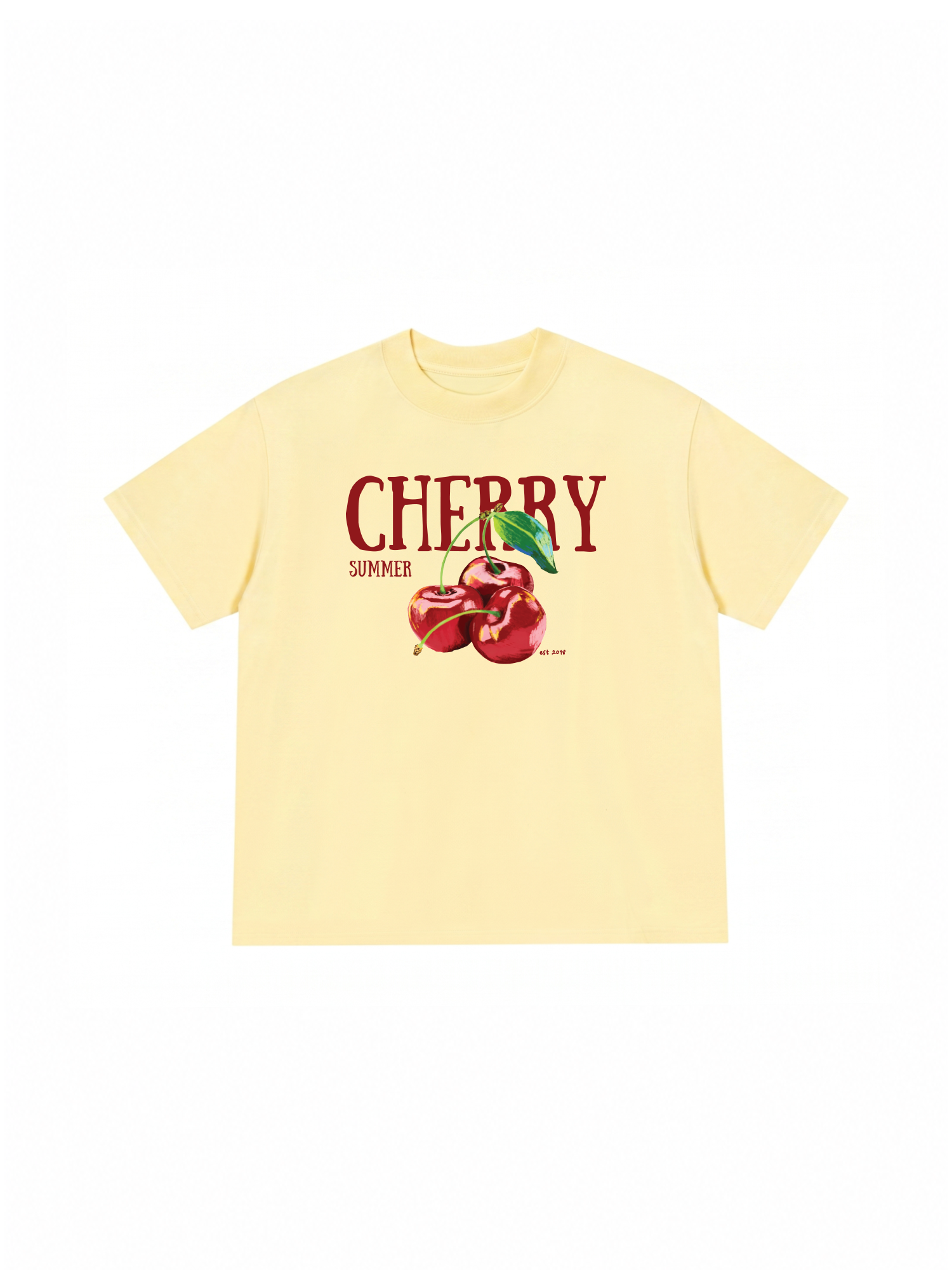 Áo Thun Relaxed Fit Tropical Cherry Summer