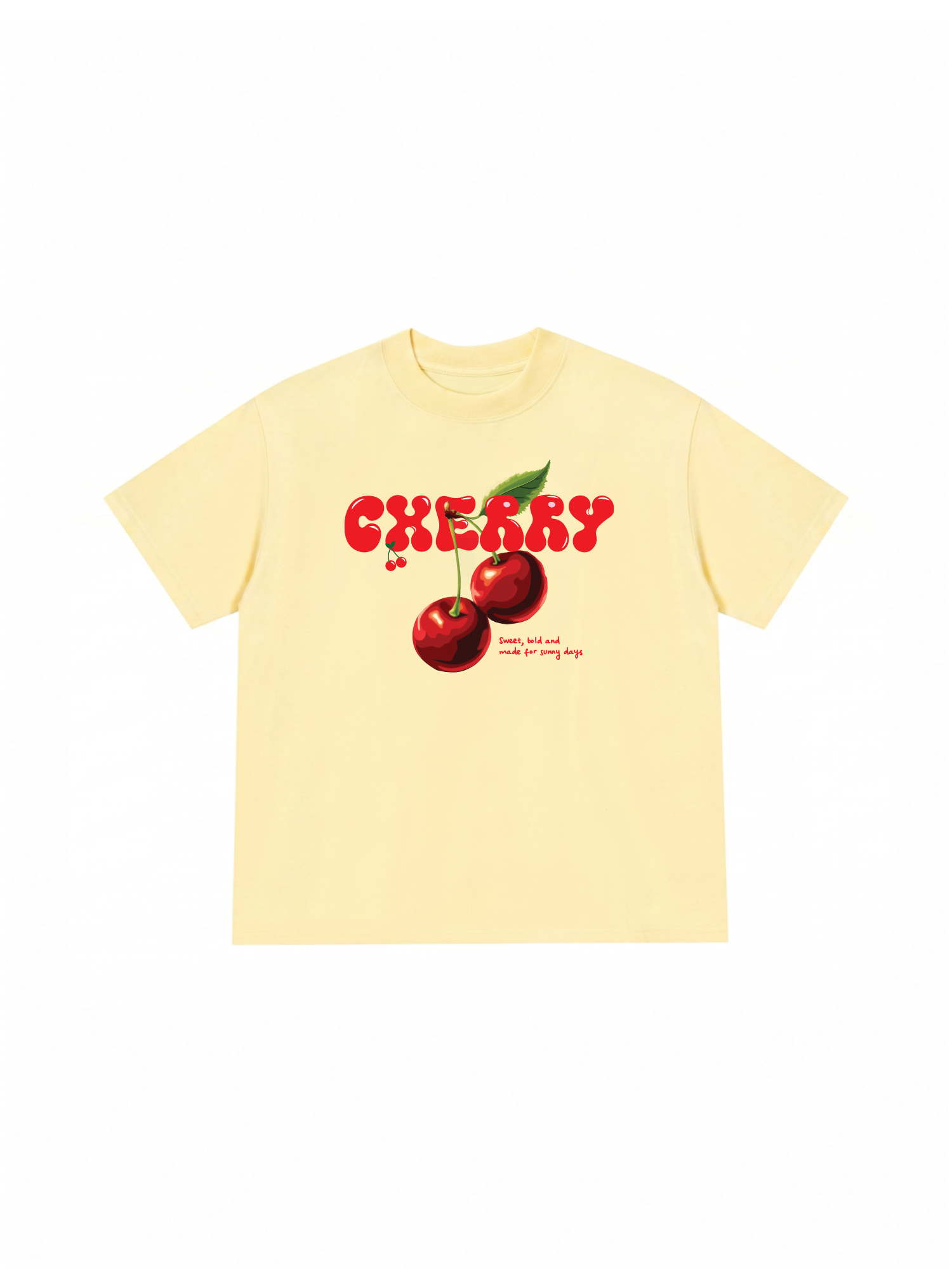 Áo Thun Relaxed Fit Tropical Cherry