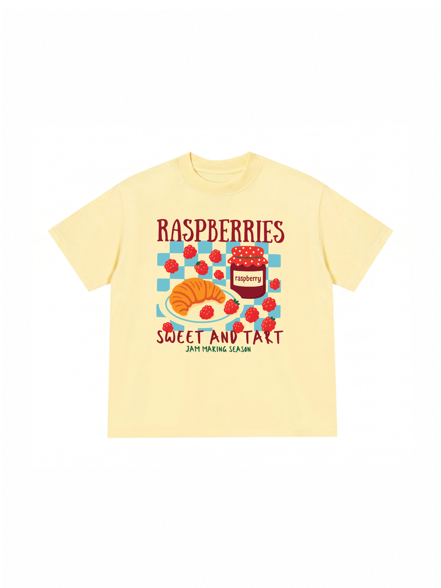 Áo Thun Relaxed Fit Raspberries Sweet And Tart
