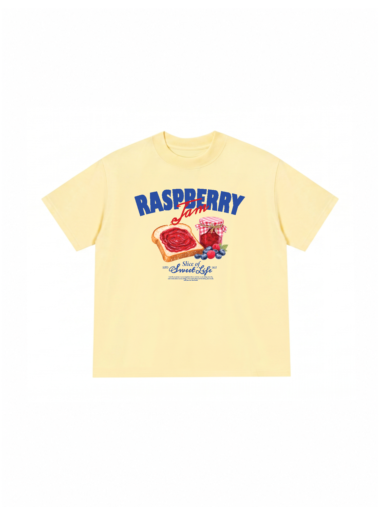 Áo Thun Relaxed Fit Raspberry Jam