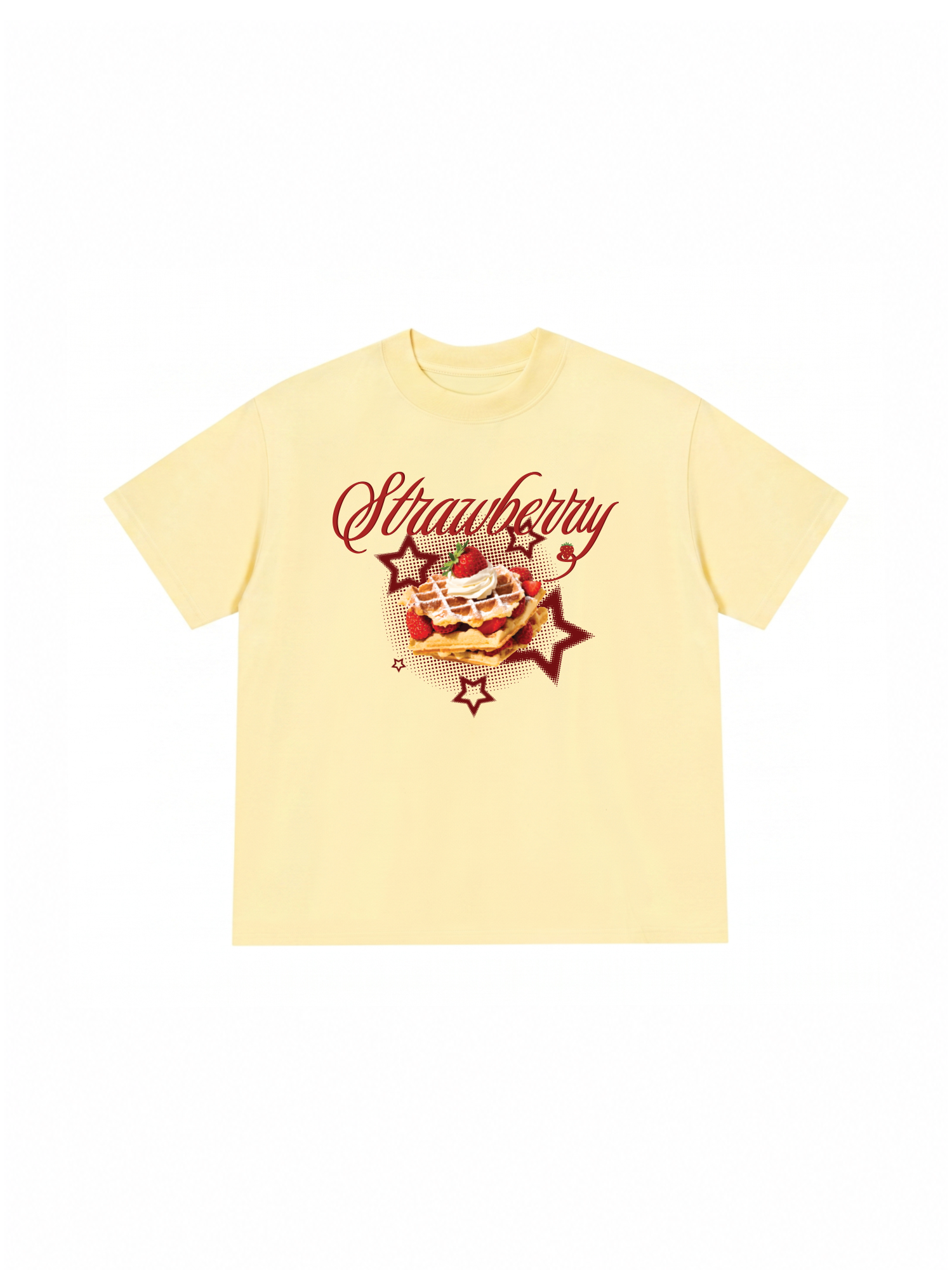 Áo Thun Relaxed Fit Strawberry With Star