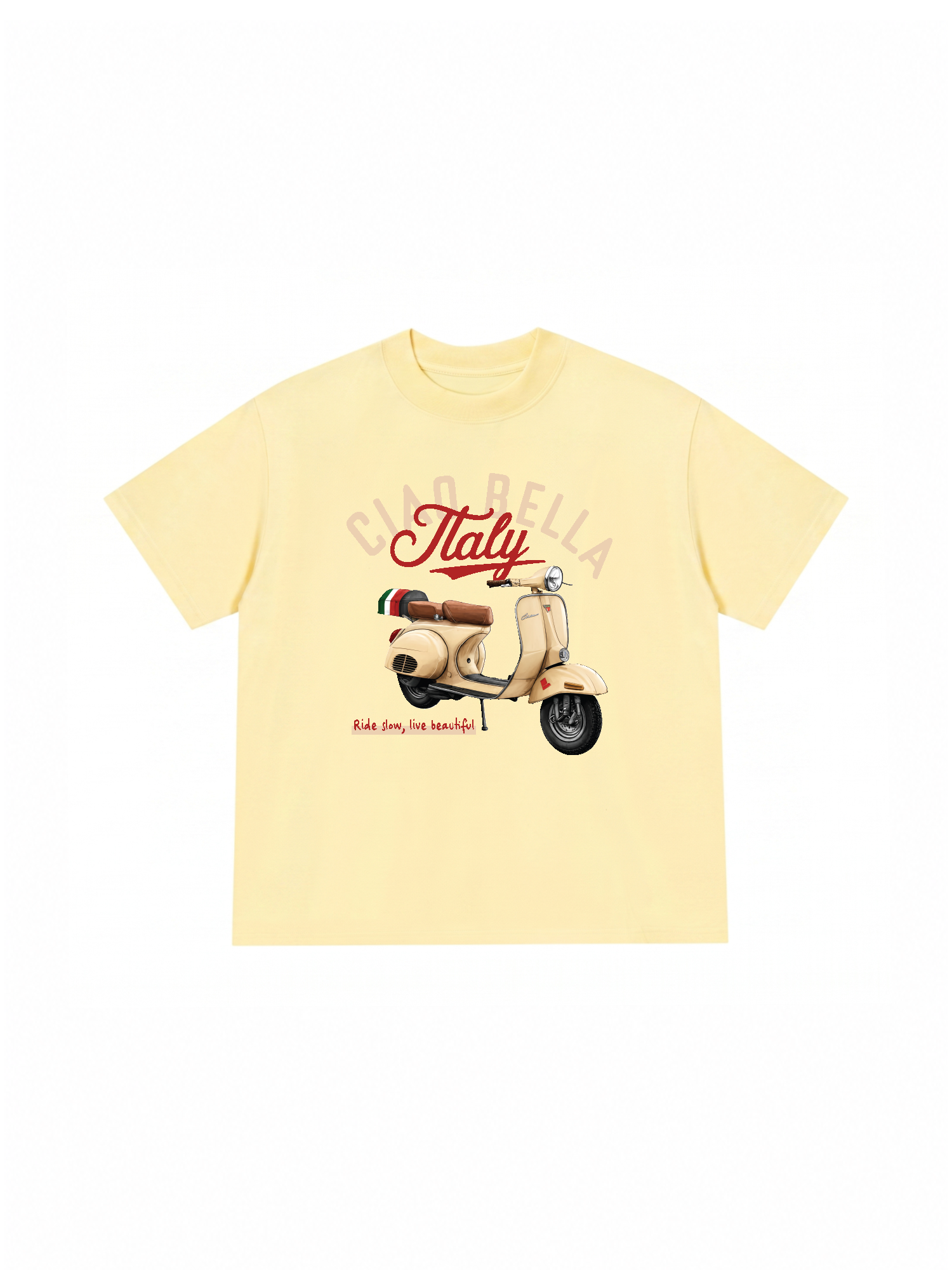 Áo Thun Relaxed Fit Car Ciao Bella