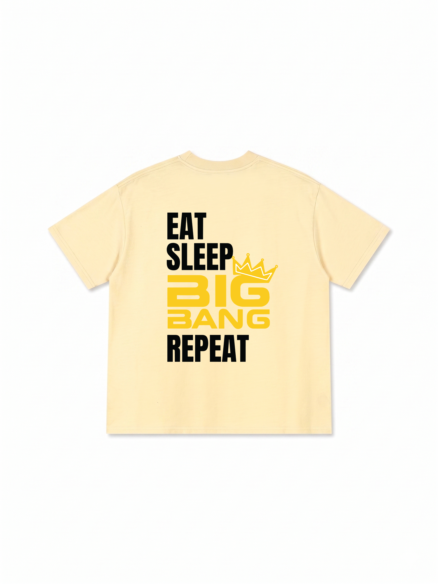 Áo Thun Relaxed Fit Idol Eat Sleep BIGBANG Repeat