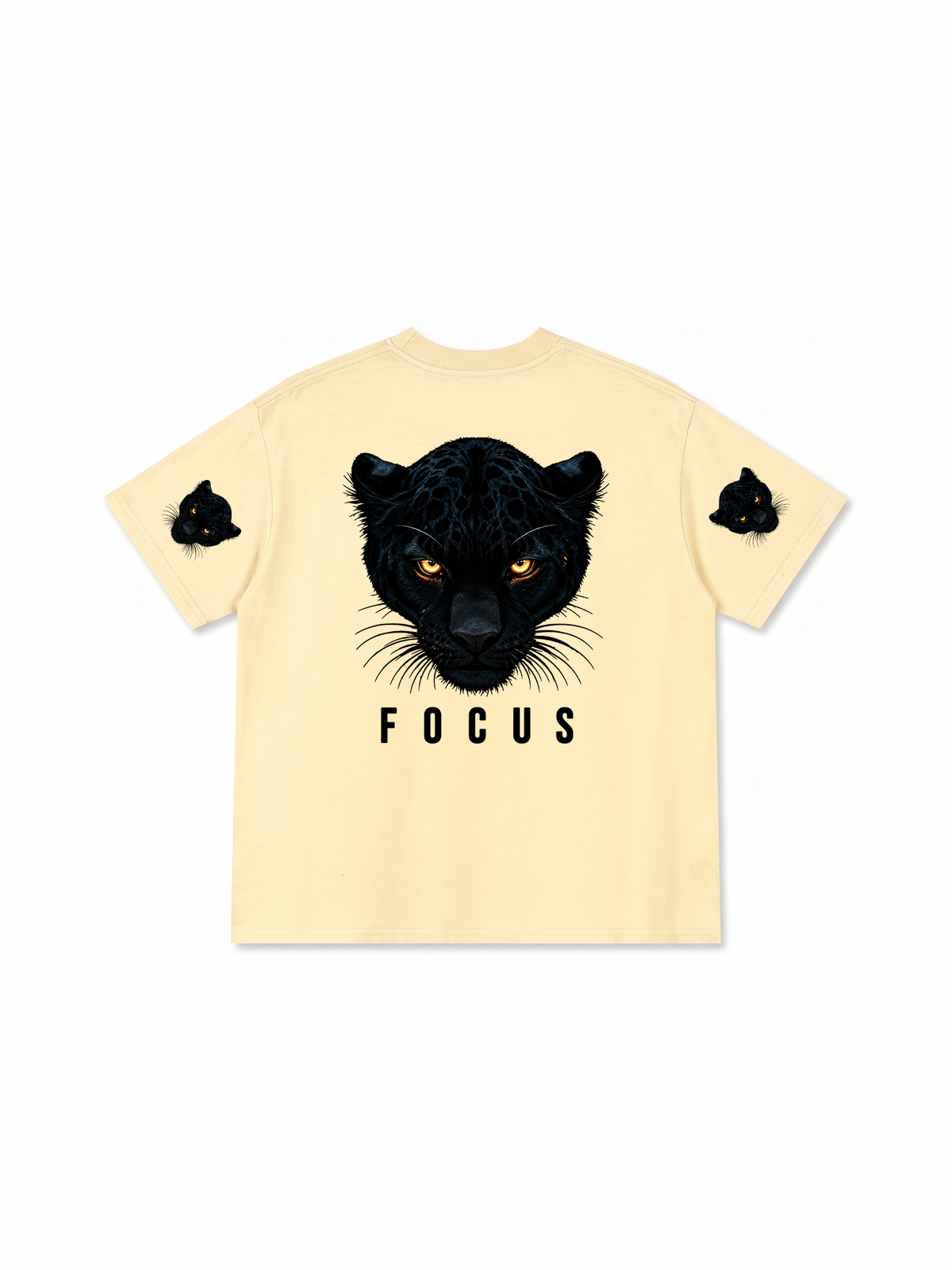 Áo Thun Relaxed Fit Black Panther Focus
