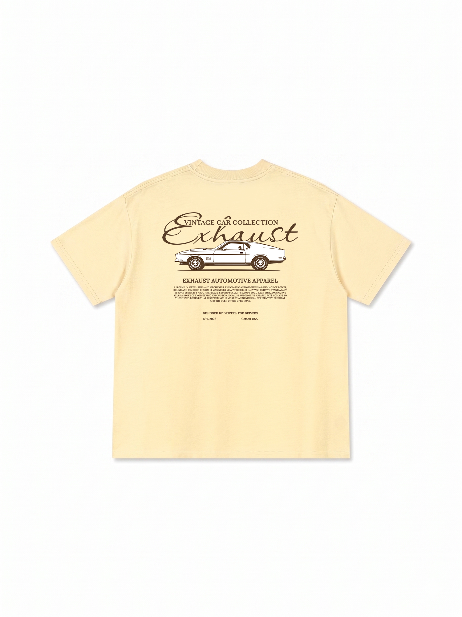 Áo Thun Relaxed Fit Exhaust Automotive