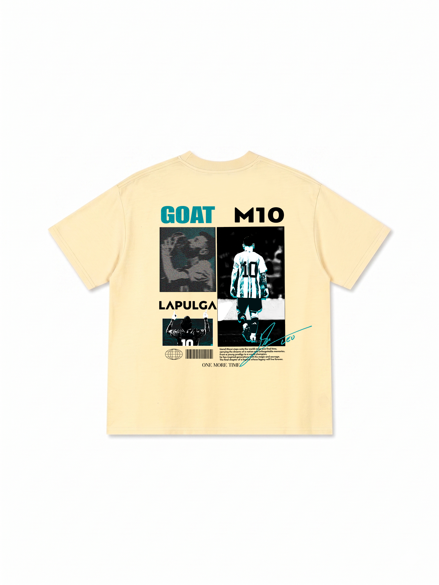 Áo Thun Relaxed Fit M10 - GOAT - ONE MORE TIME