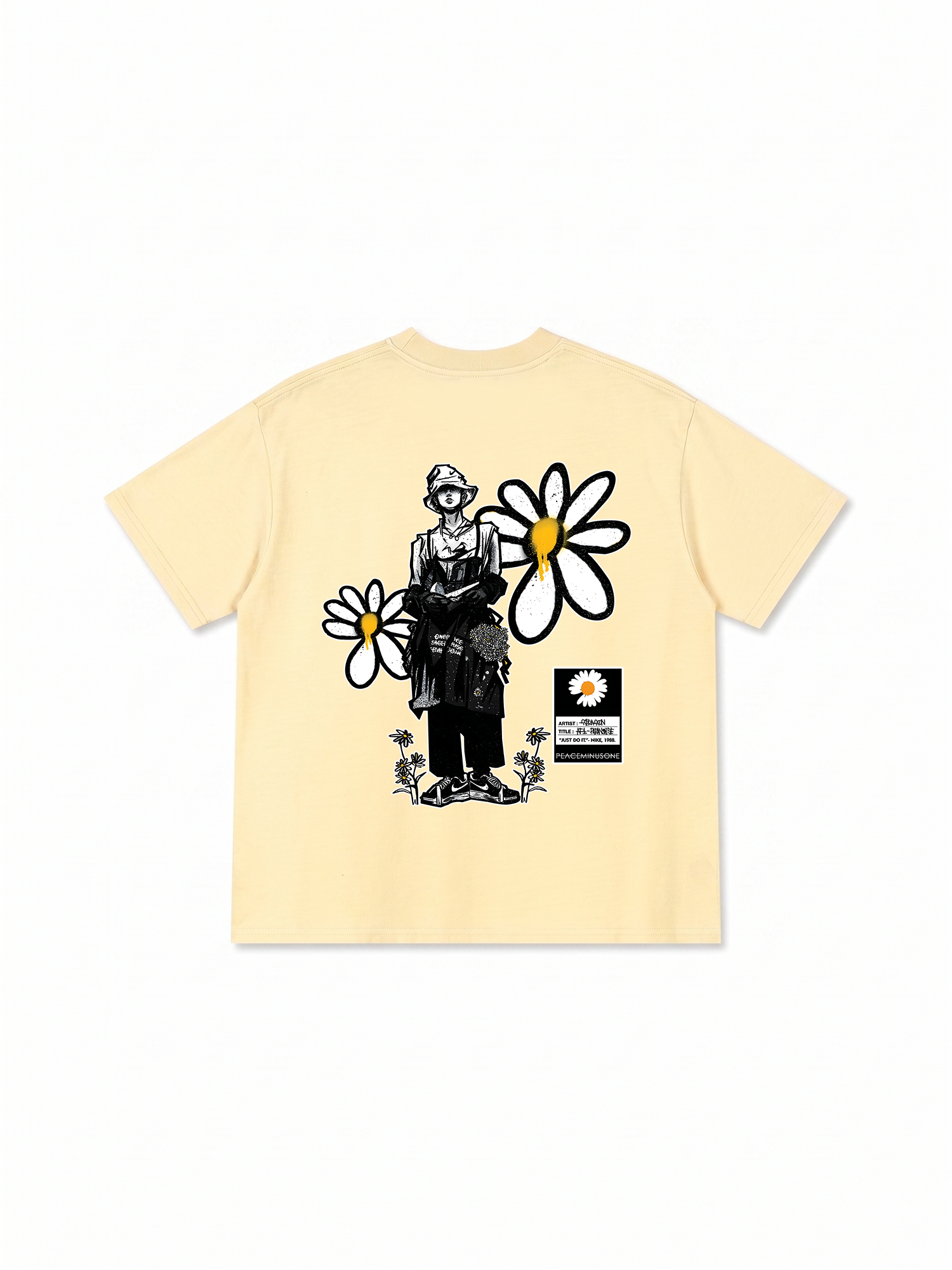 Áo Thun Relaxed Fit Floral X GD Art Daisy