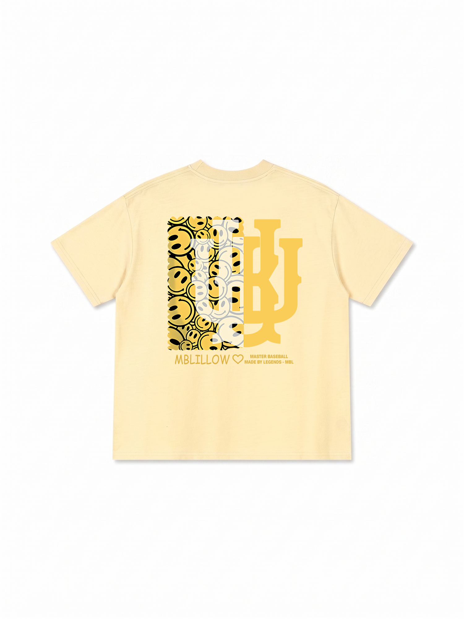 Áo Thun Relaxed Fit  Master Baseball Smiley