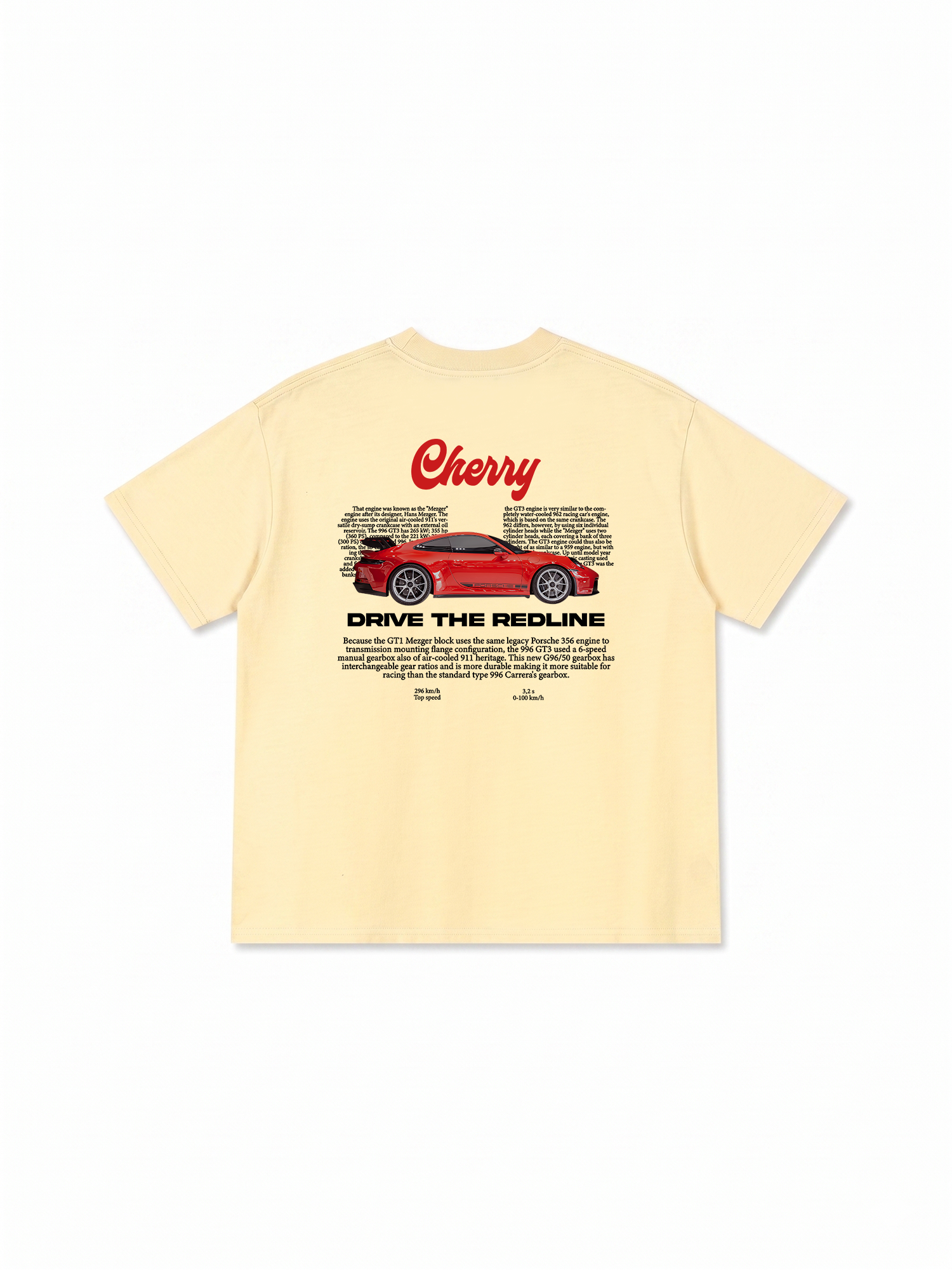 Áo Thun Relaxed Fit Red Cherry Mood