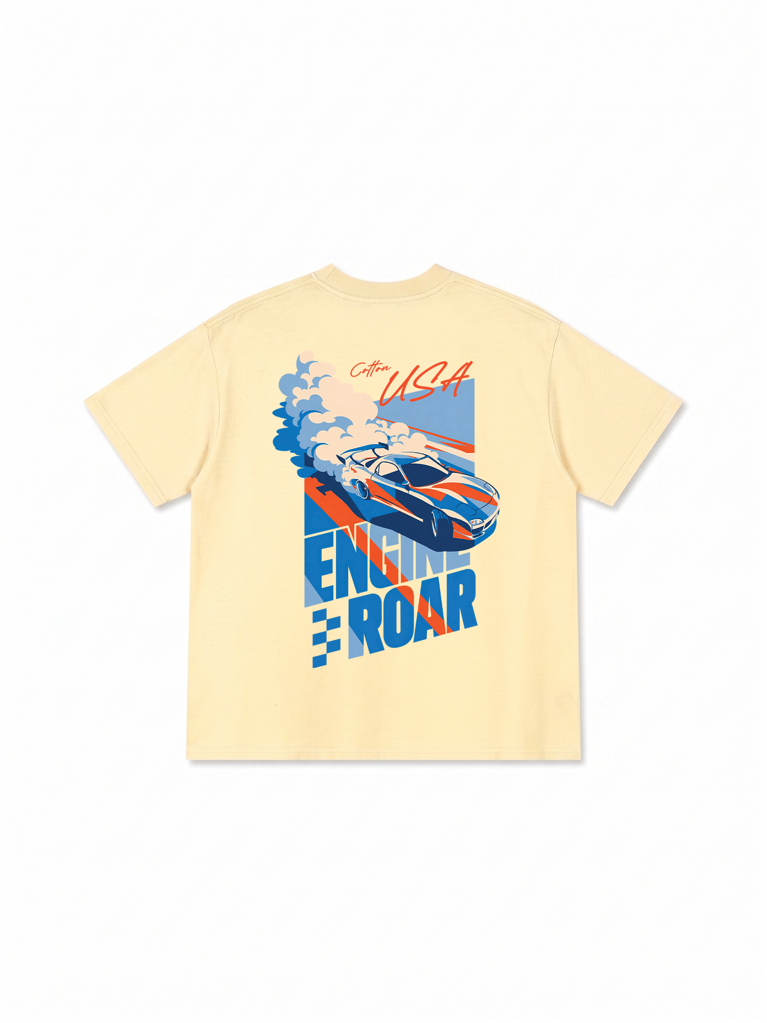 Áo Thun Relaxed Fit Engine Roar