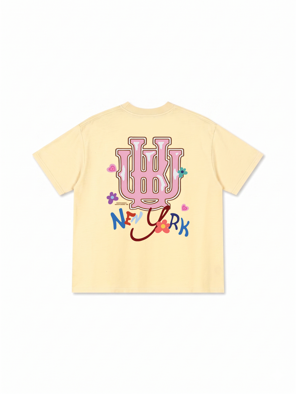 Áo Thun Relaxed Fit Master Baseball Pink Bloom