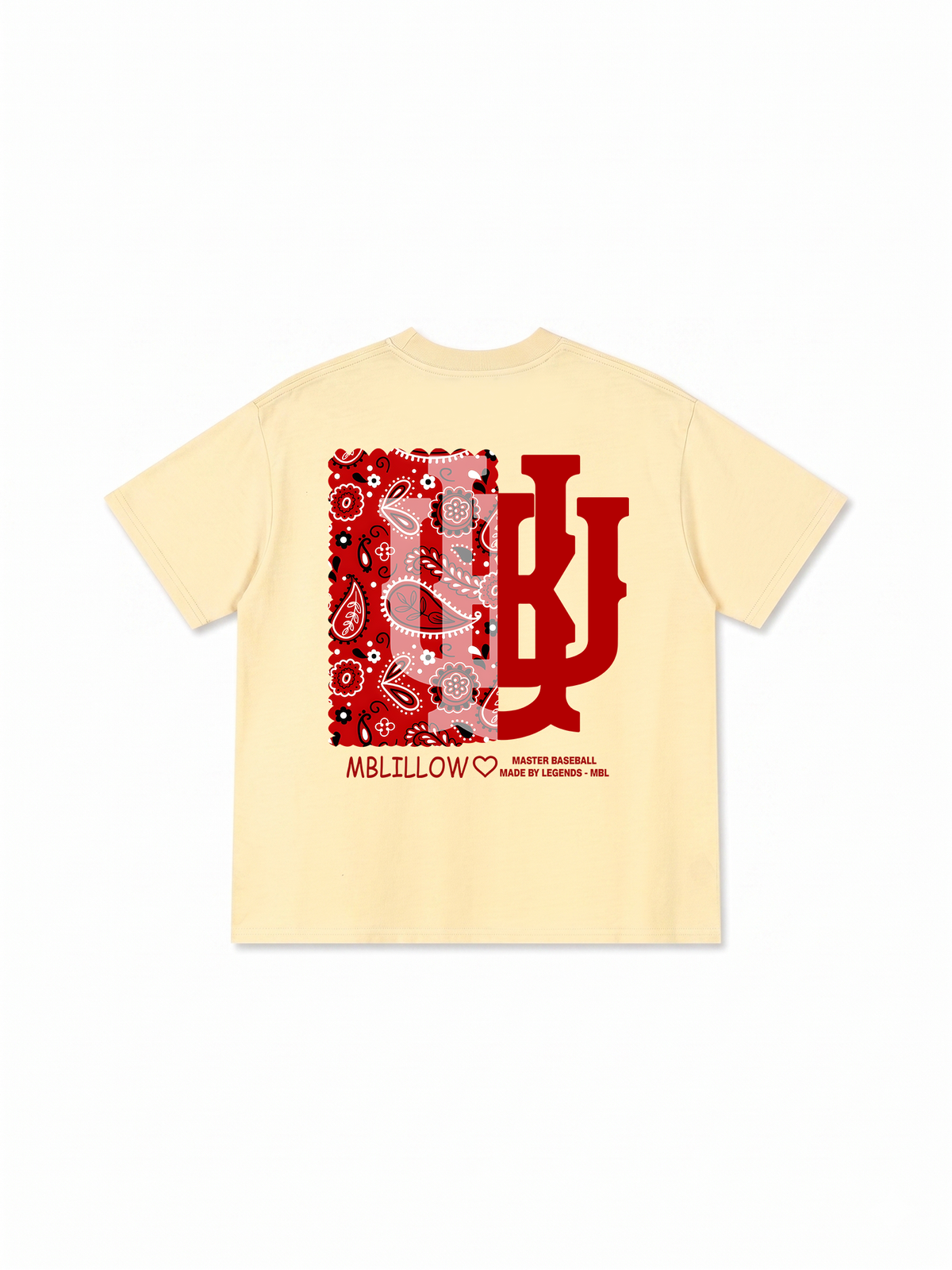 Áo Thun Relaxed Fit Master Baseball Red Bandana