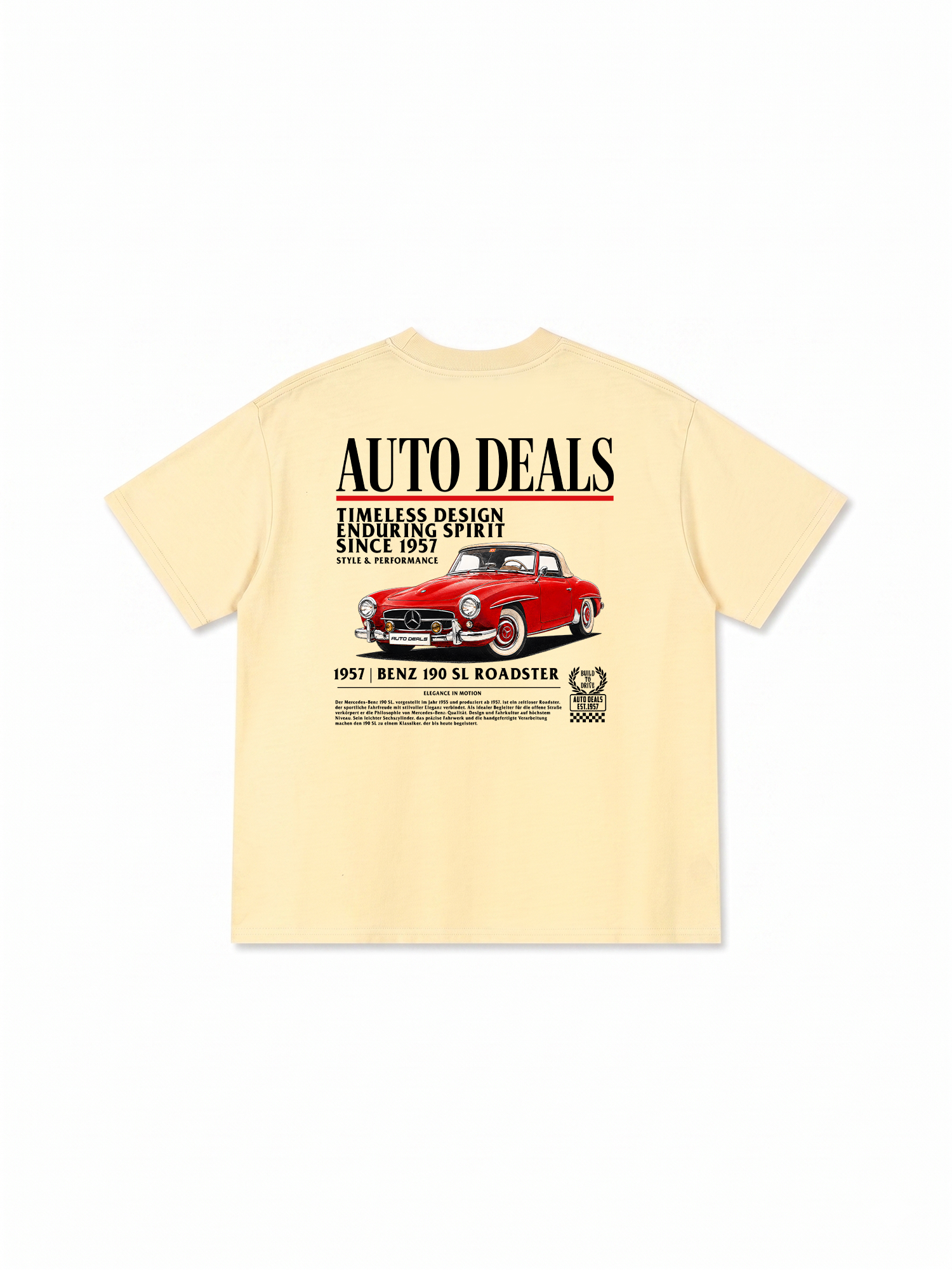 Áo Thun Relaxed Fit Auto Deals