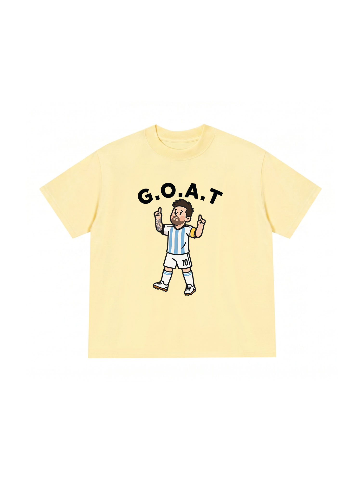 Áo Thun Relaxed Fit Soccer GOAT
