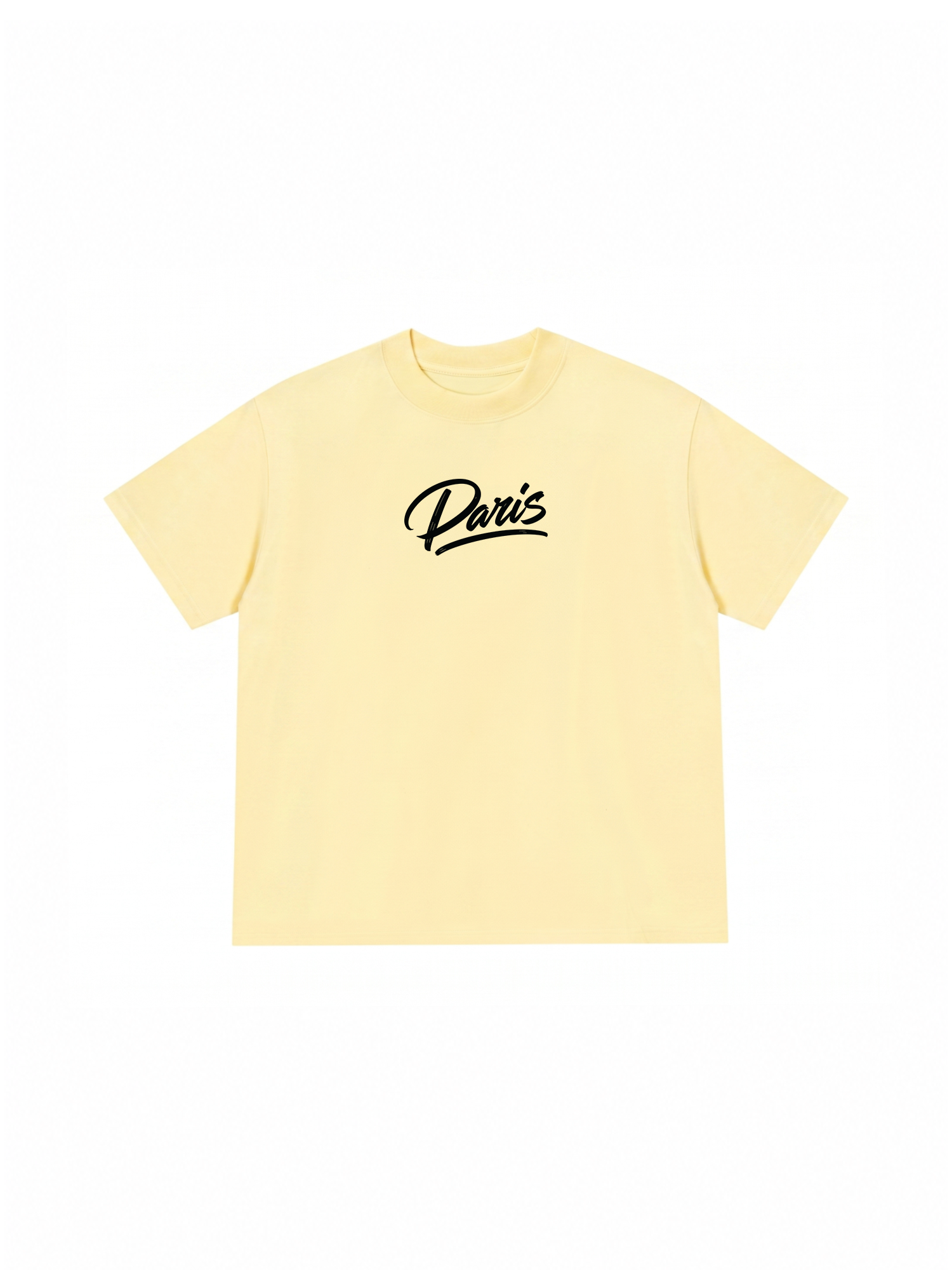 Áo Thun Relaxed Fit Paris Basic Logo