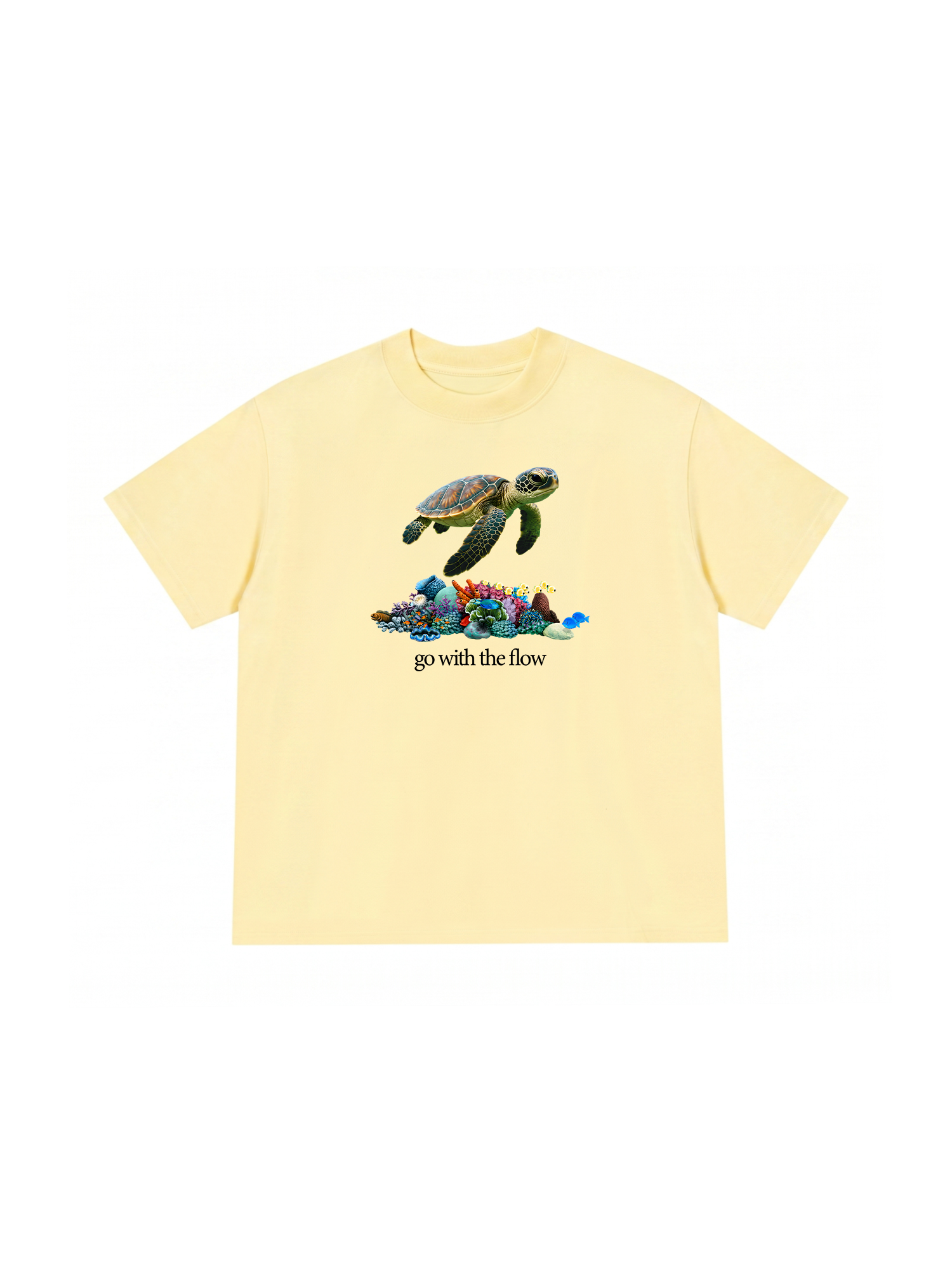Áo Thun Relaxed Fit Go With The Flow