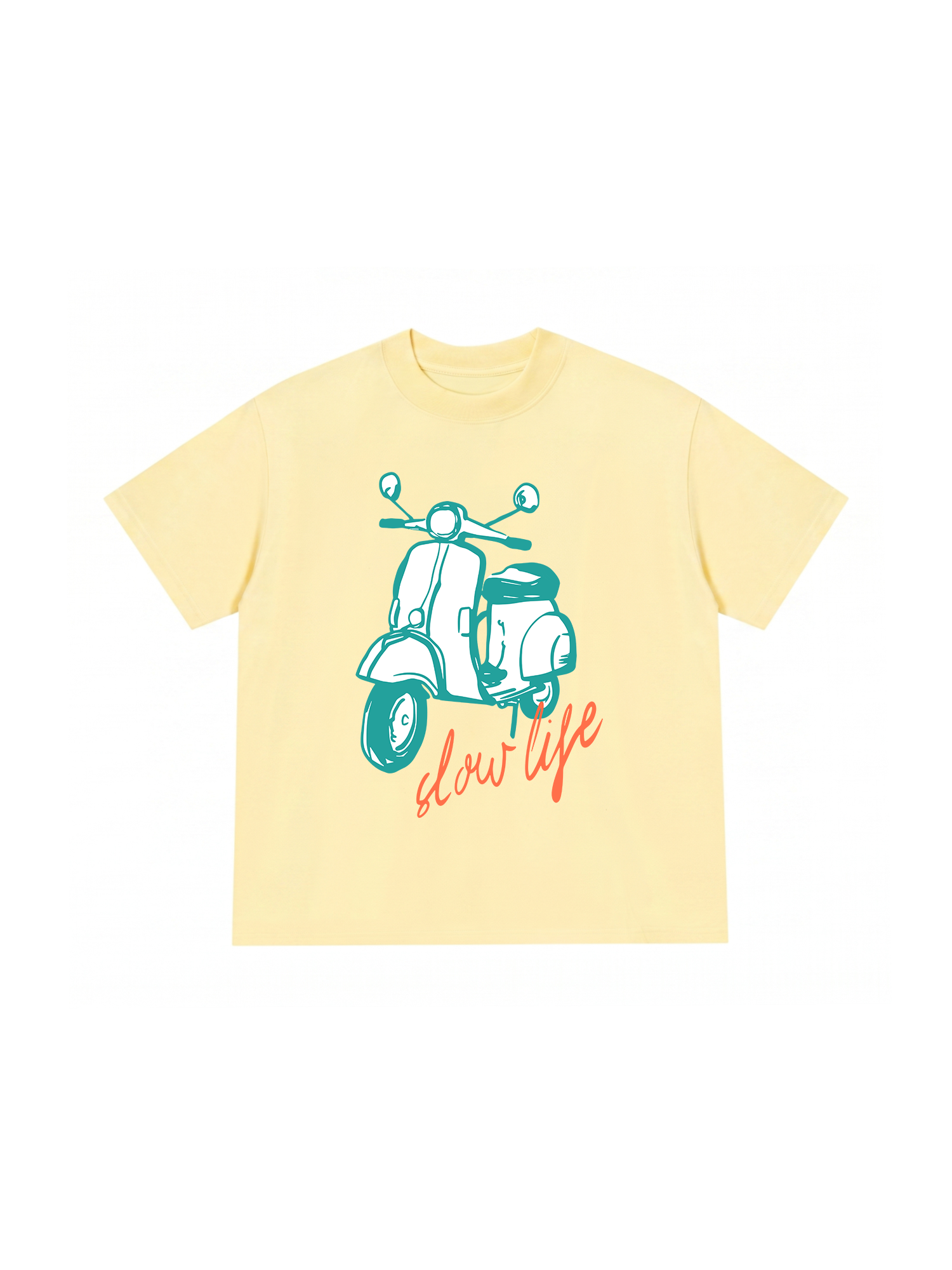Áo Thun Relaxed Fit Slow Life