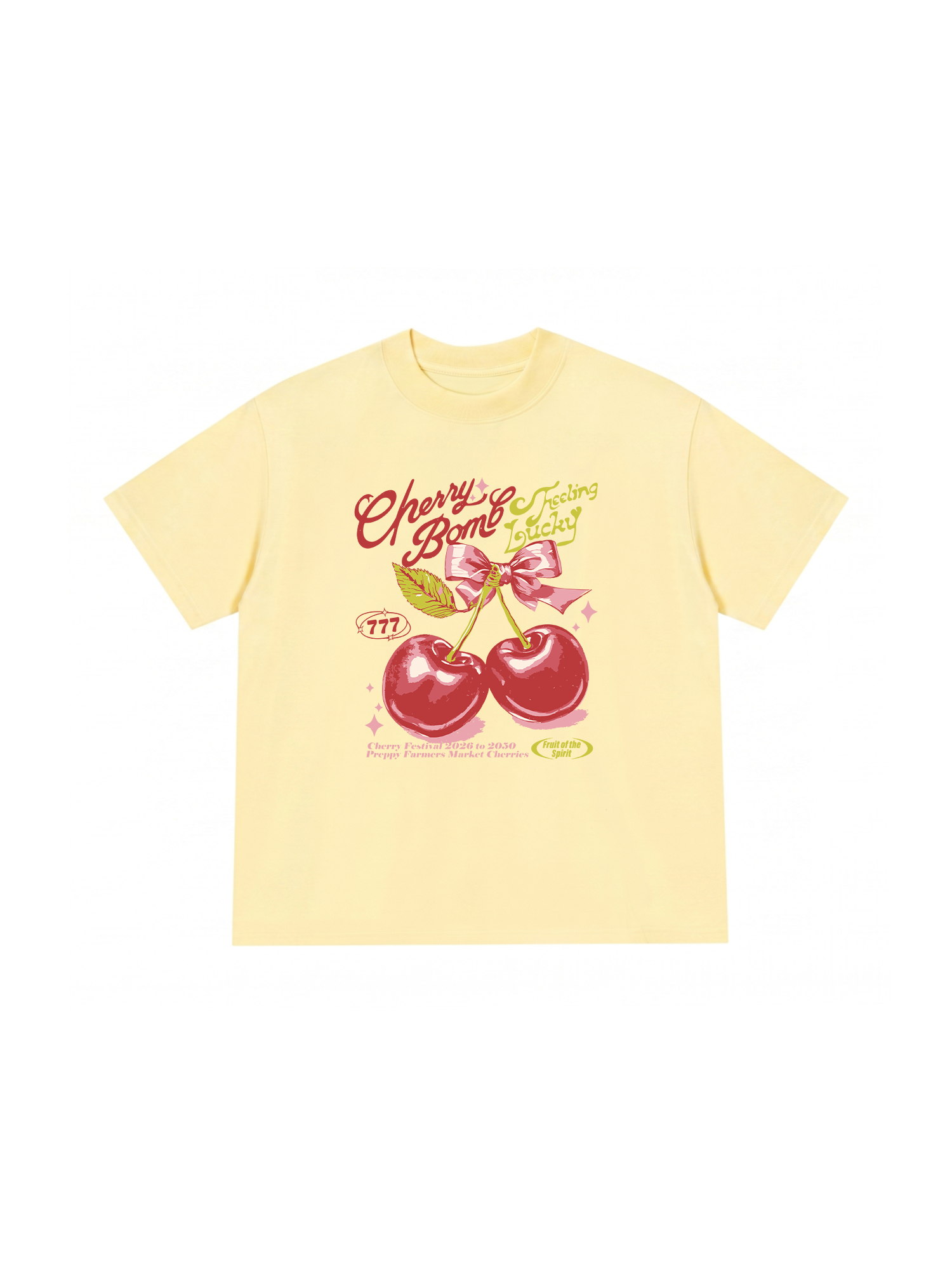 Áo Thun Relaxed Fit Tropical Cherry Fruit of the Spirit