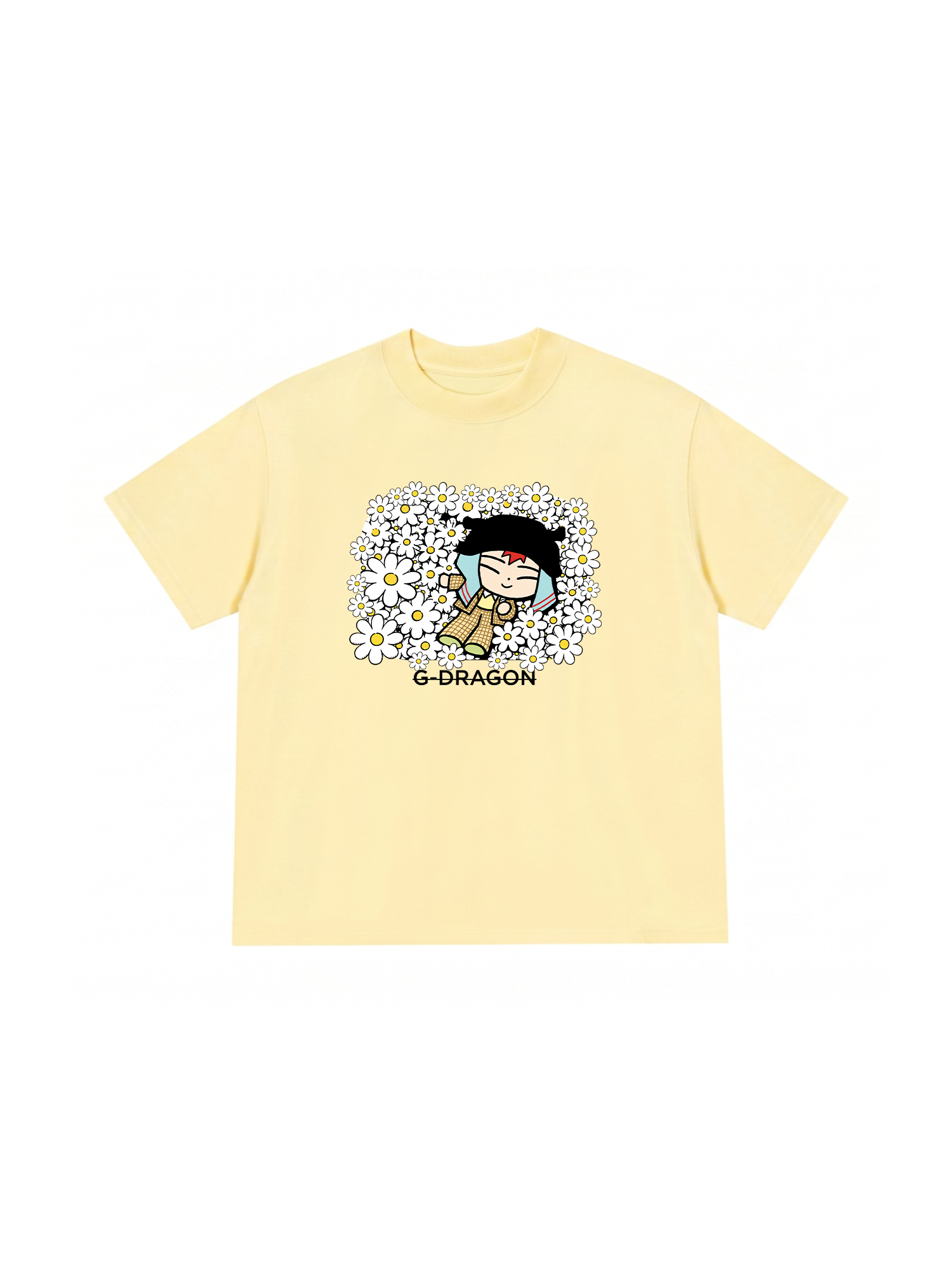 Áo Thun Relaxed Fit GD Daisy Flower