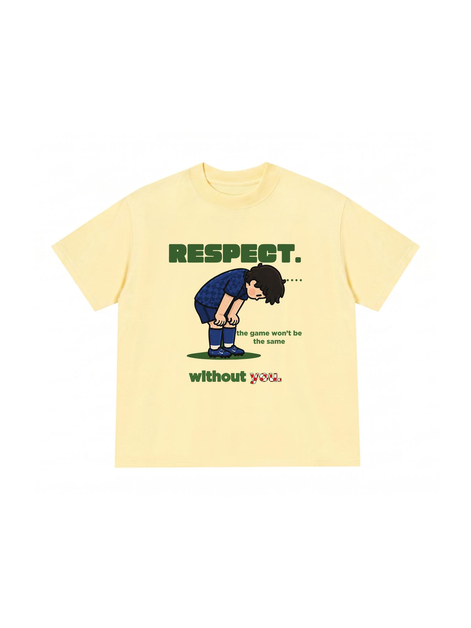 Áo Thun Relaxed Fit Soccer Respect