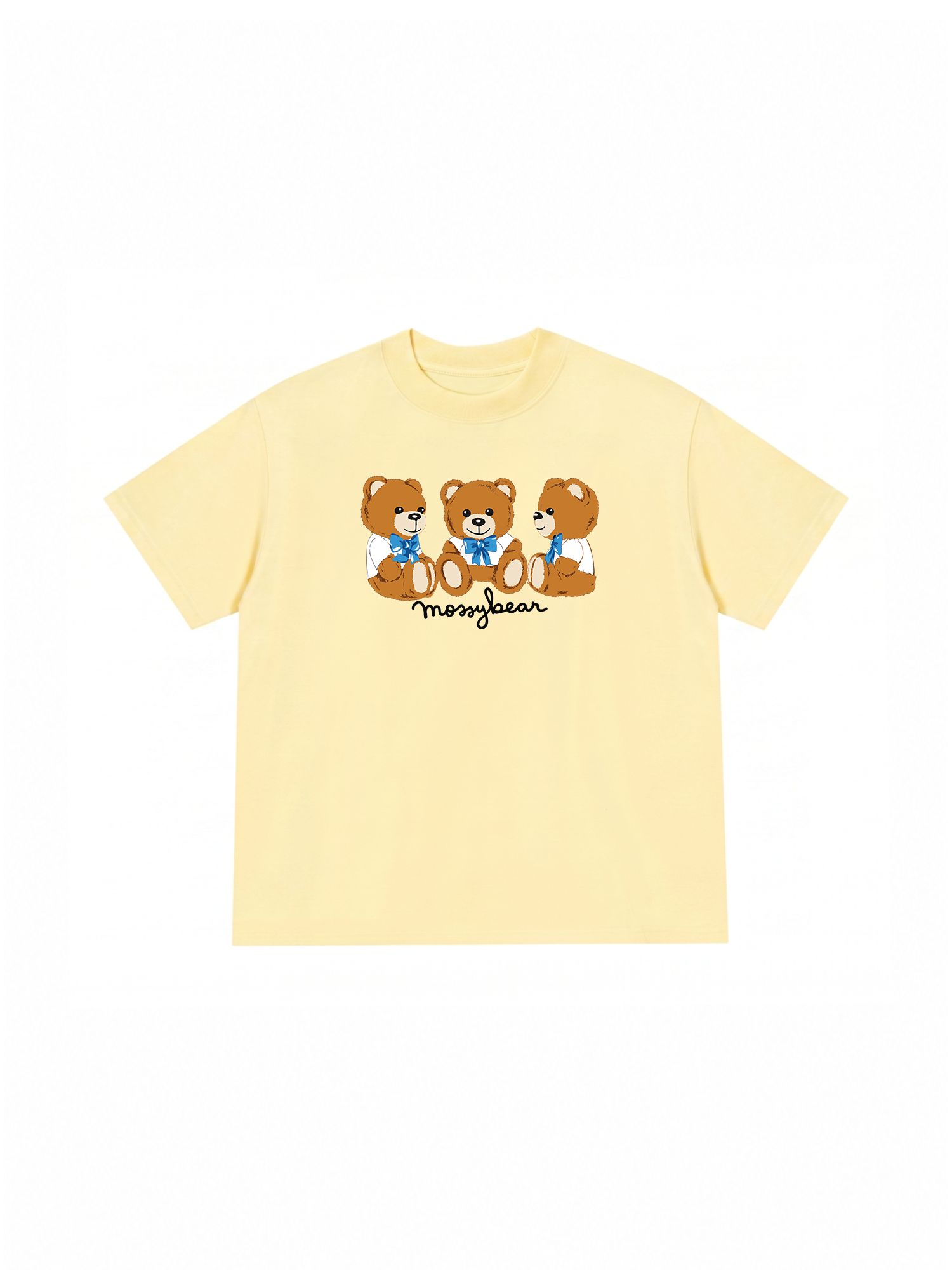 Áo Thun Relaxed Fit Mossy Bear Three Bear