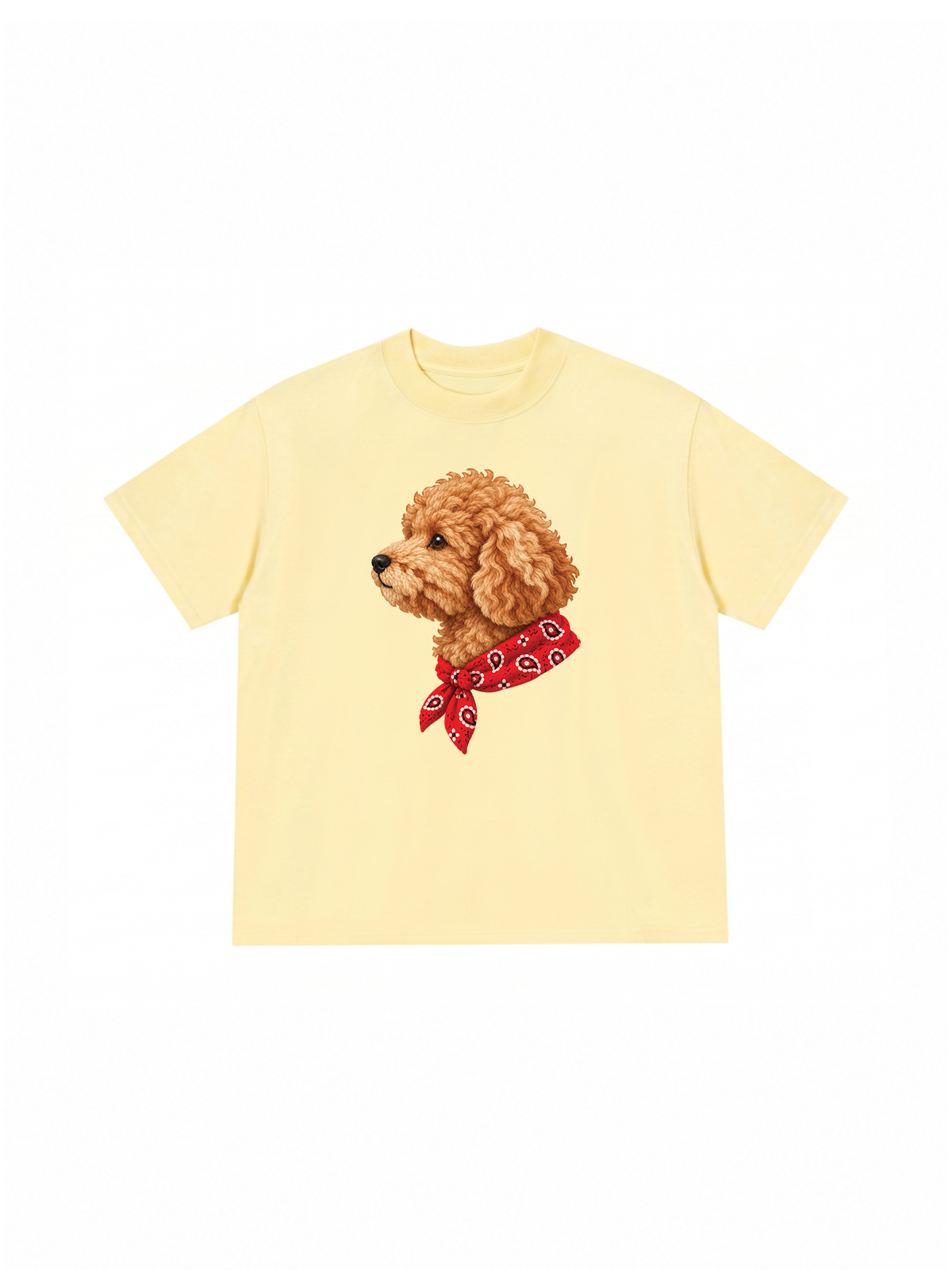 Áo Thun Relaxed Fit Puppy With Bandana