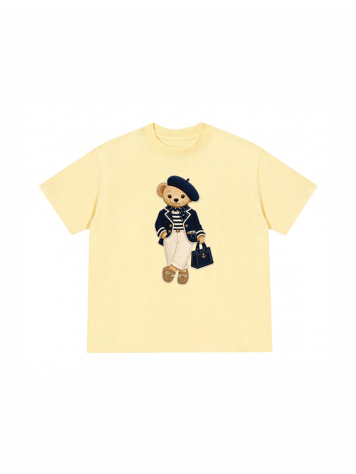 Áo Thun Relaxed Fit  Cute Bear Girrl