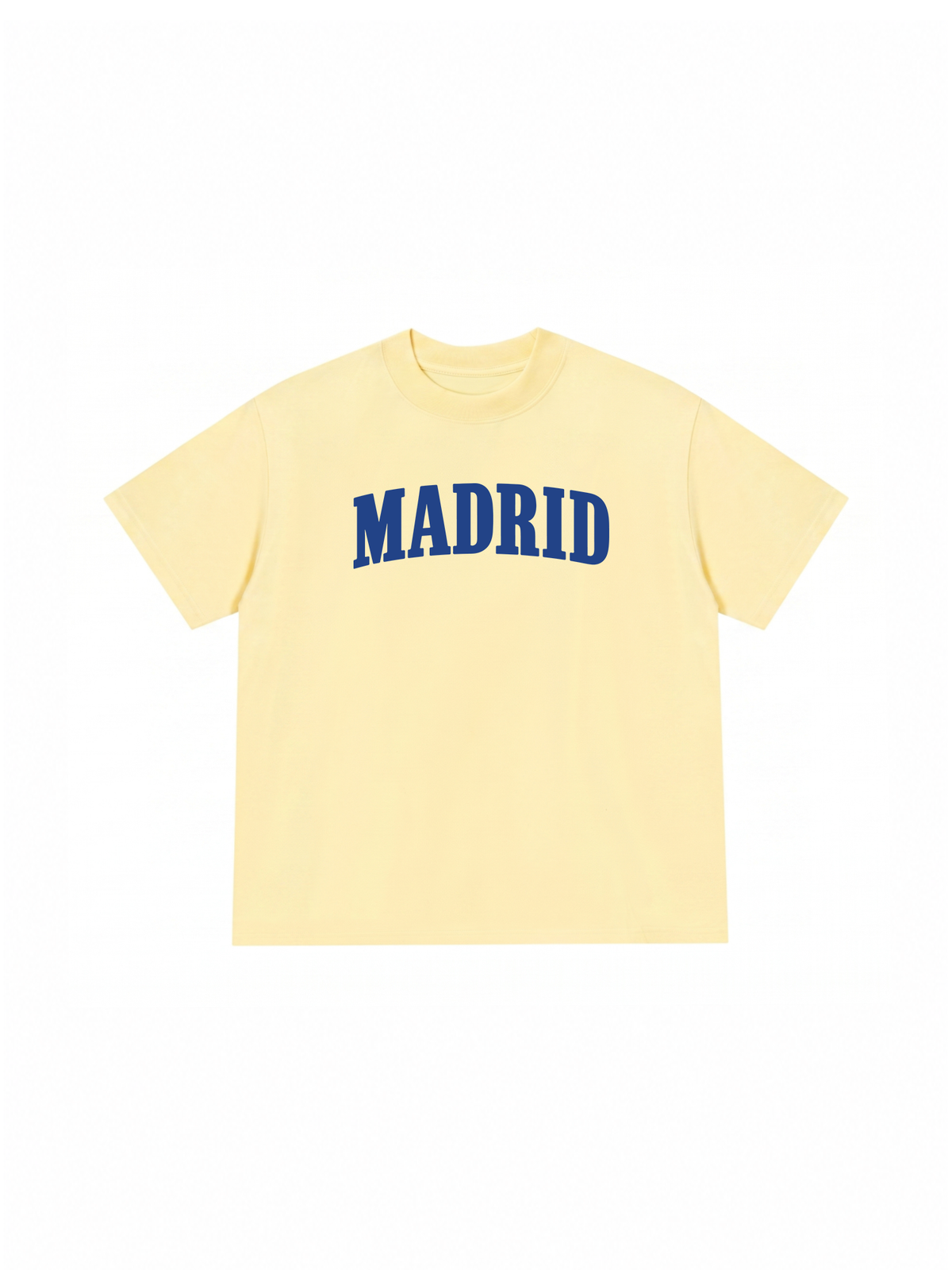 Áo Thun Relaxed Fit Basic Blue Madrid