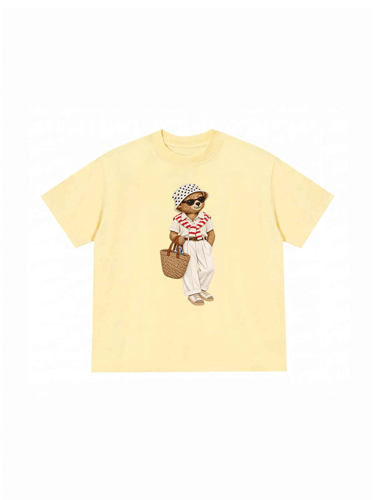 Áo Thun Relaxed Fit Bear Autumn Vibes