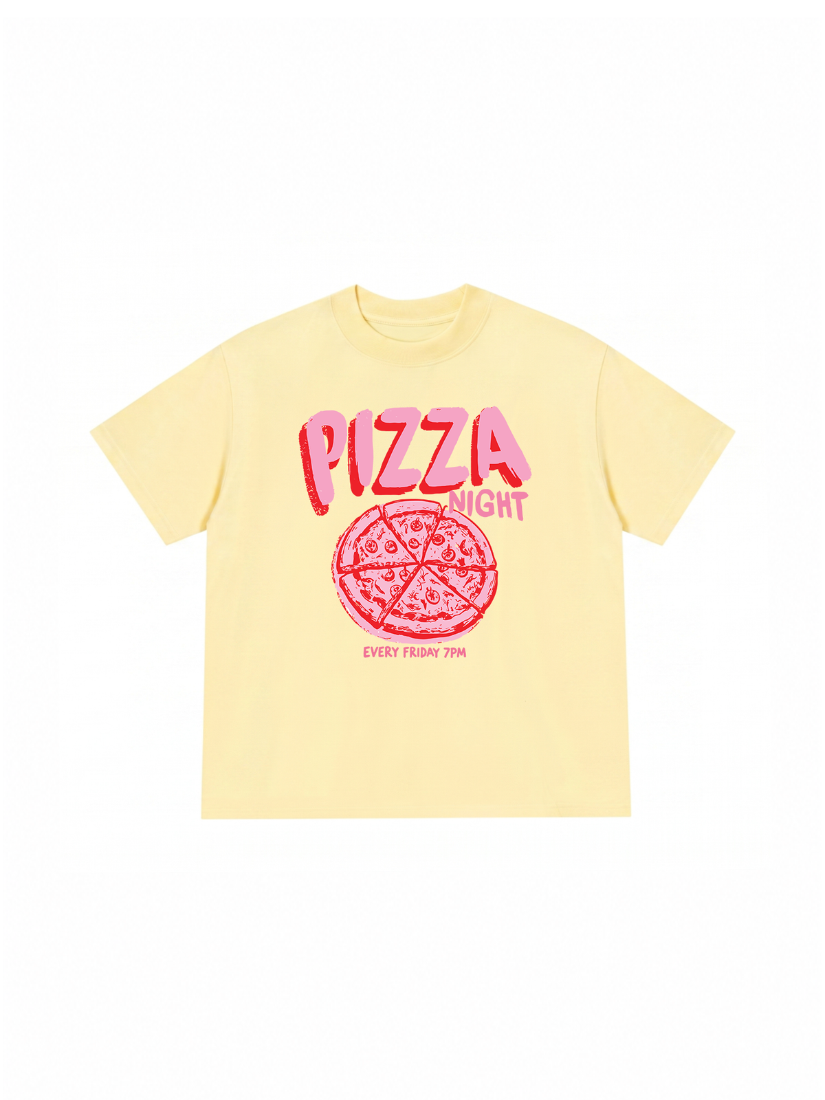 Áo Thun Relaxed Fit Pizza Night