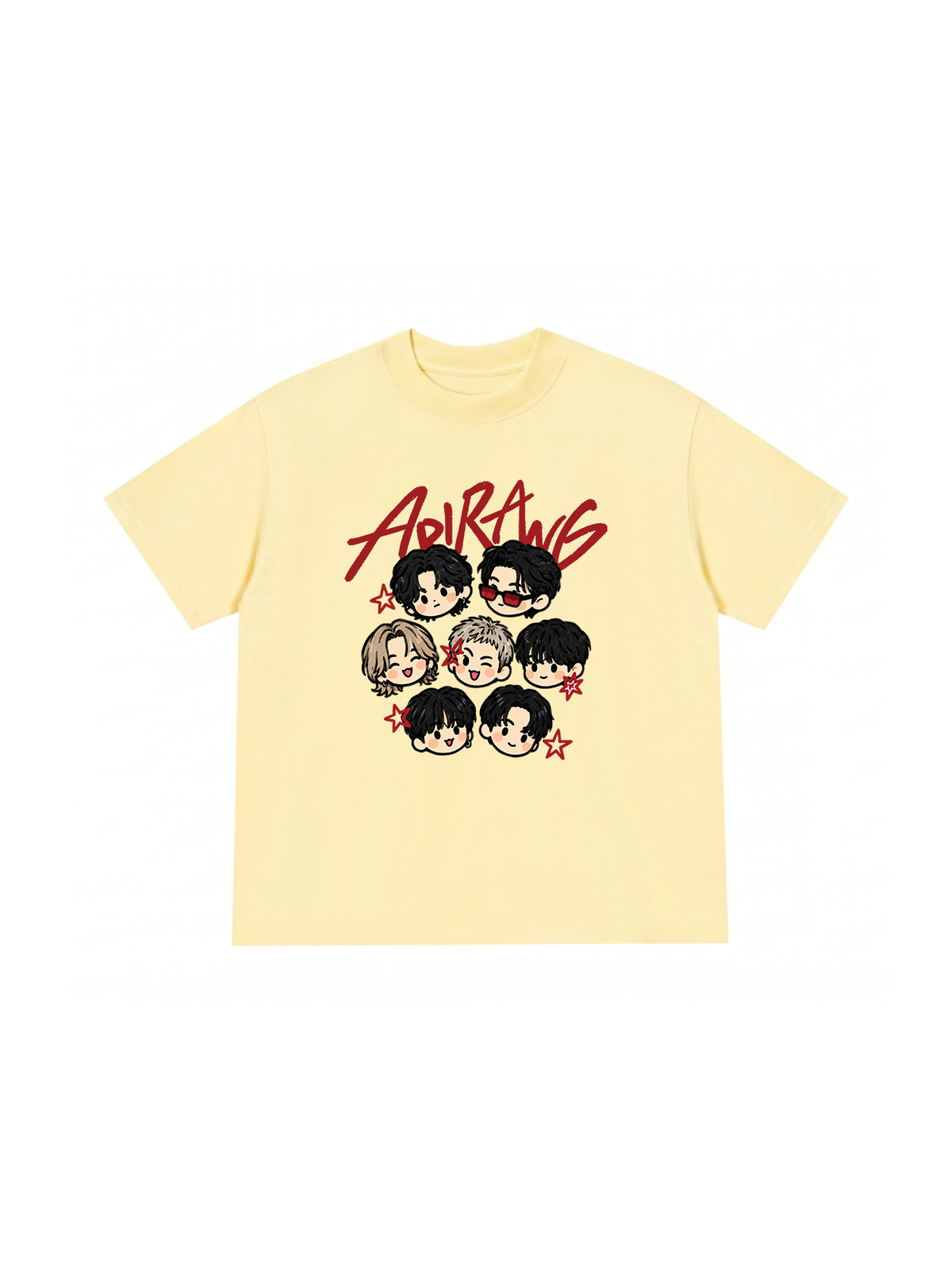 Áo Thun Relaxed Fit BTS Chibi cute