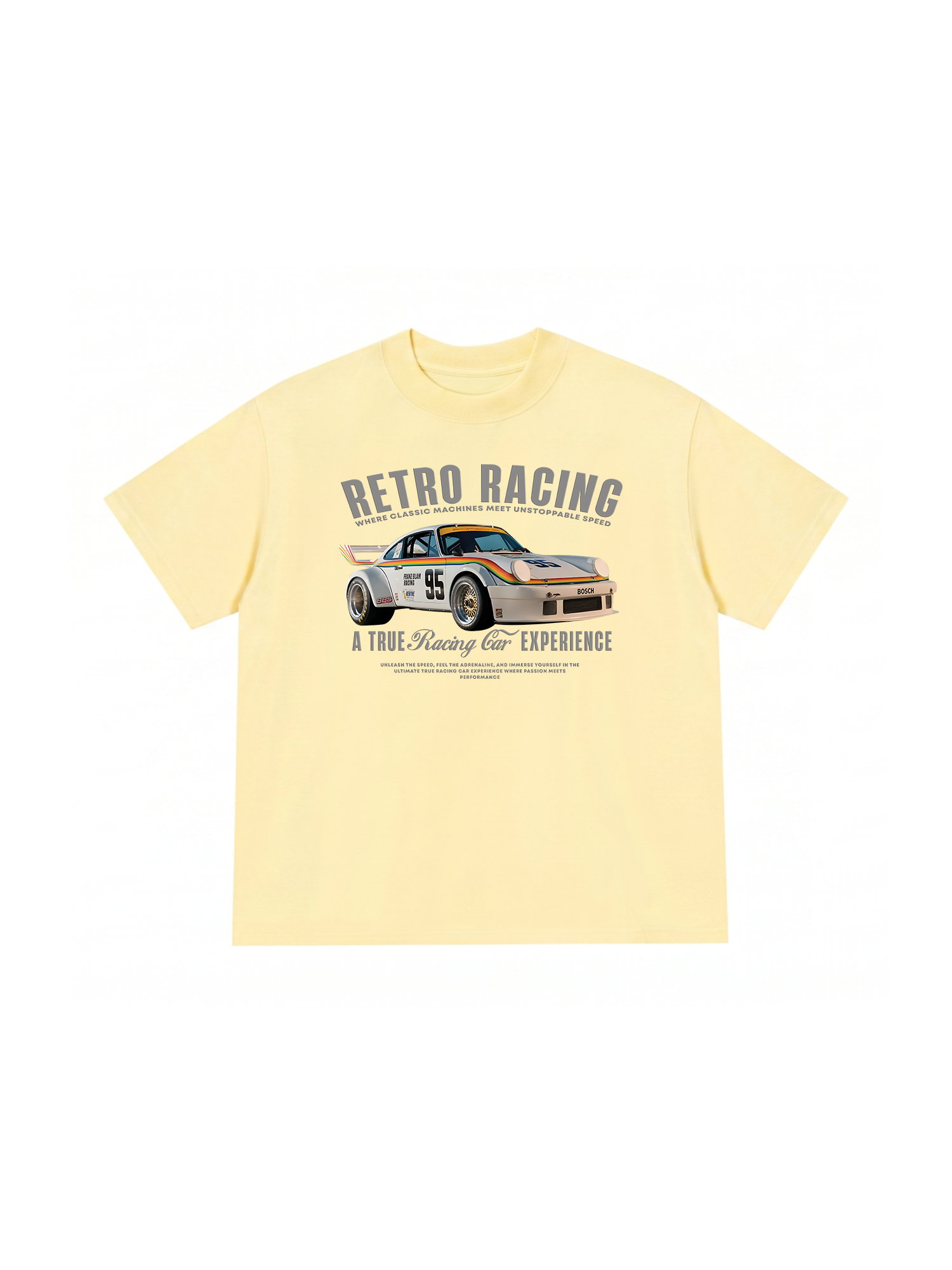 Áo Thun Relaxed Fit Retro Racing