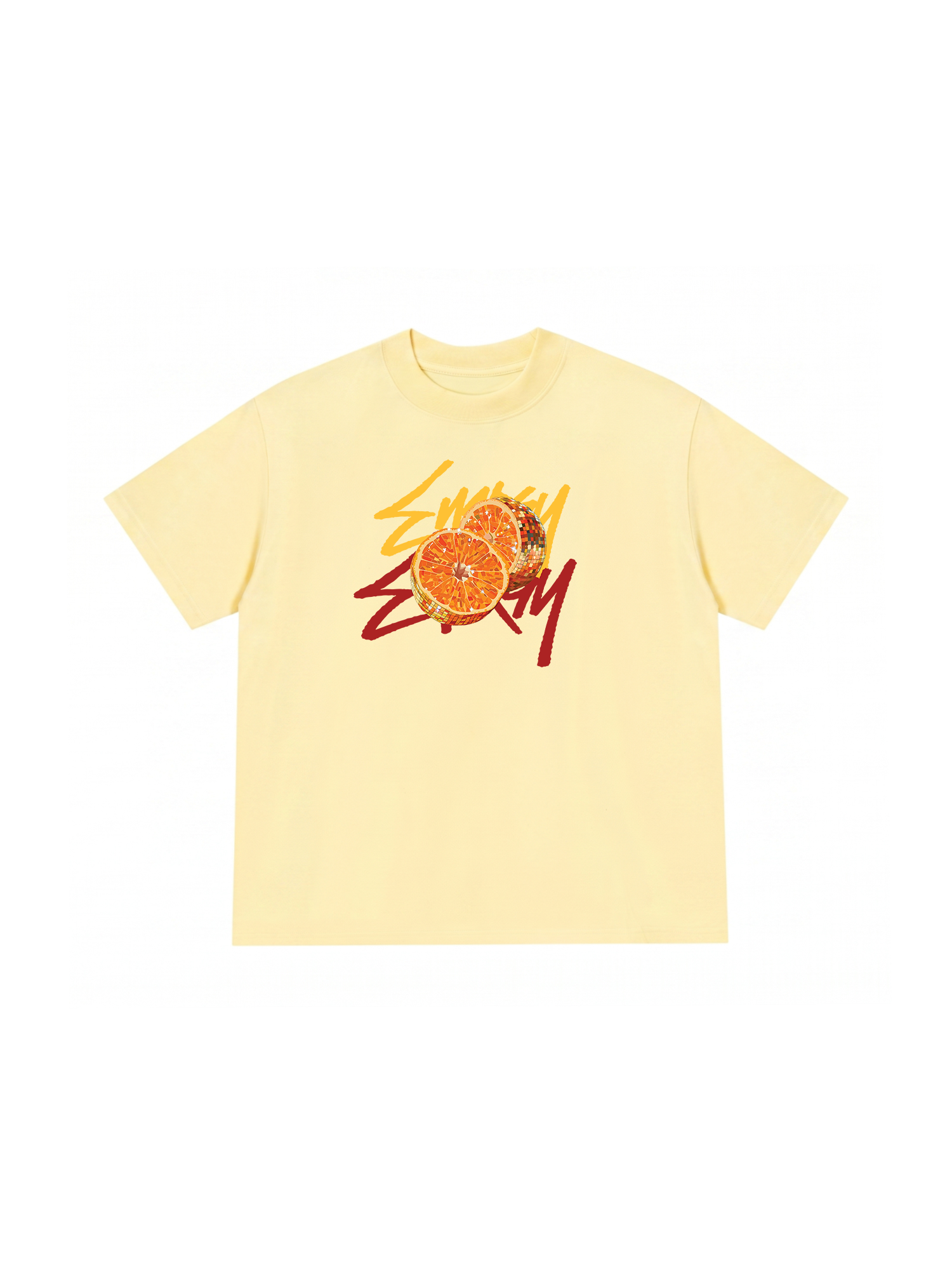 Áo Thun Relaxed Fit Energy Tangerine Dream
