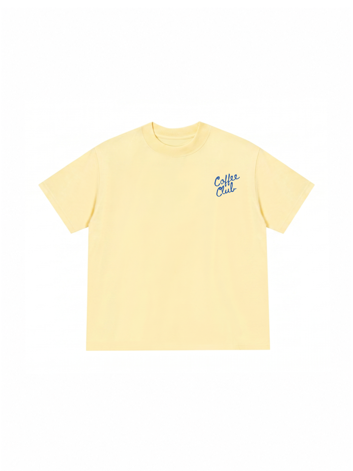 Áo Thun Relaxed Fit Coffee Club Blue