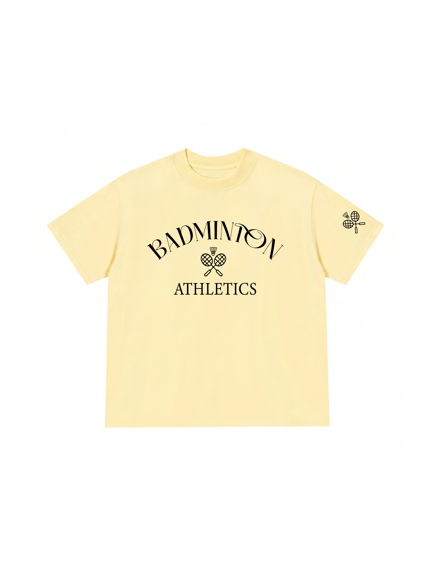 Áo Thun Relaxed Fit Badminton Athletics