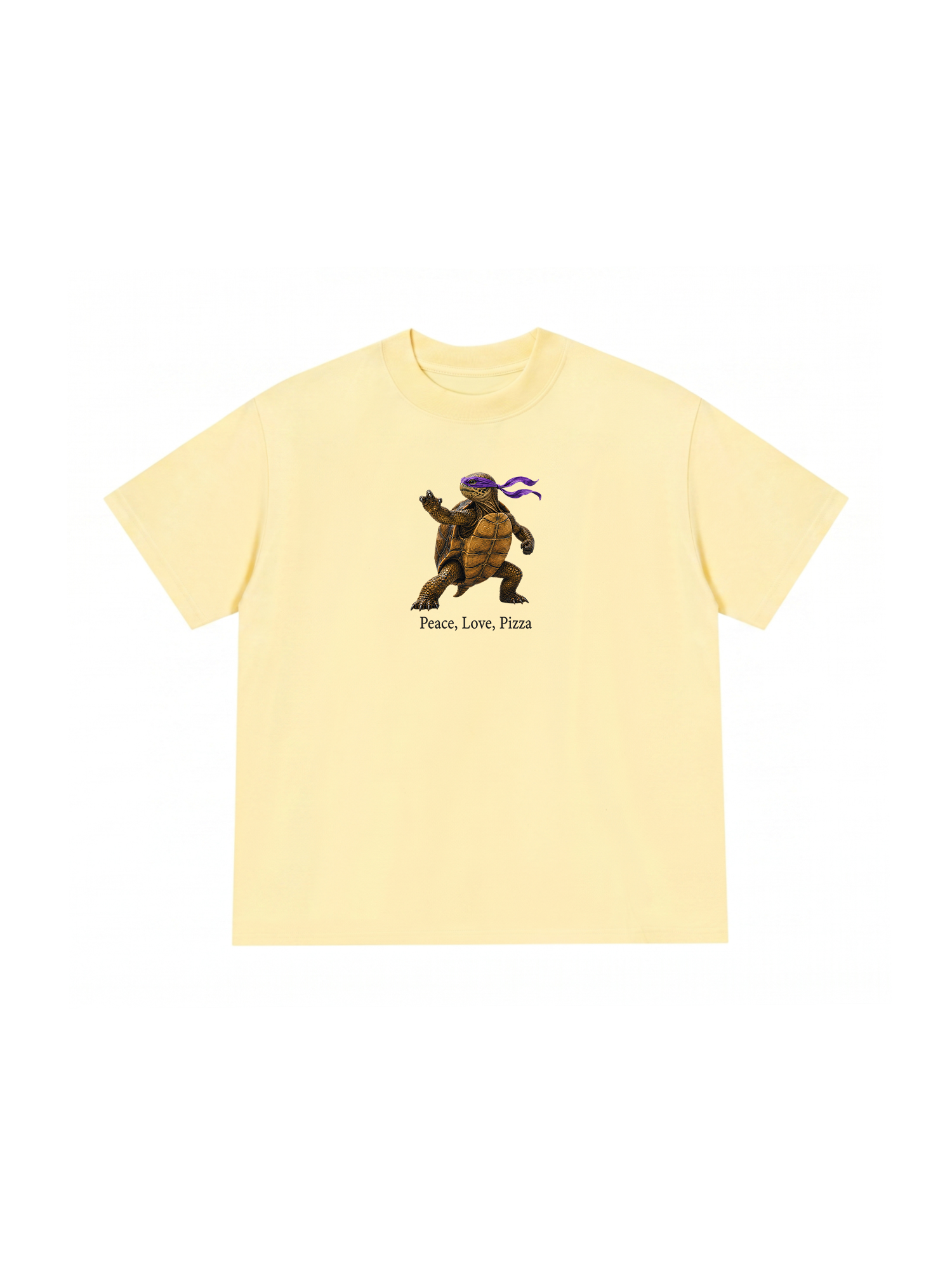 Áo Thun Relaxed Fit Purple Turtle